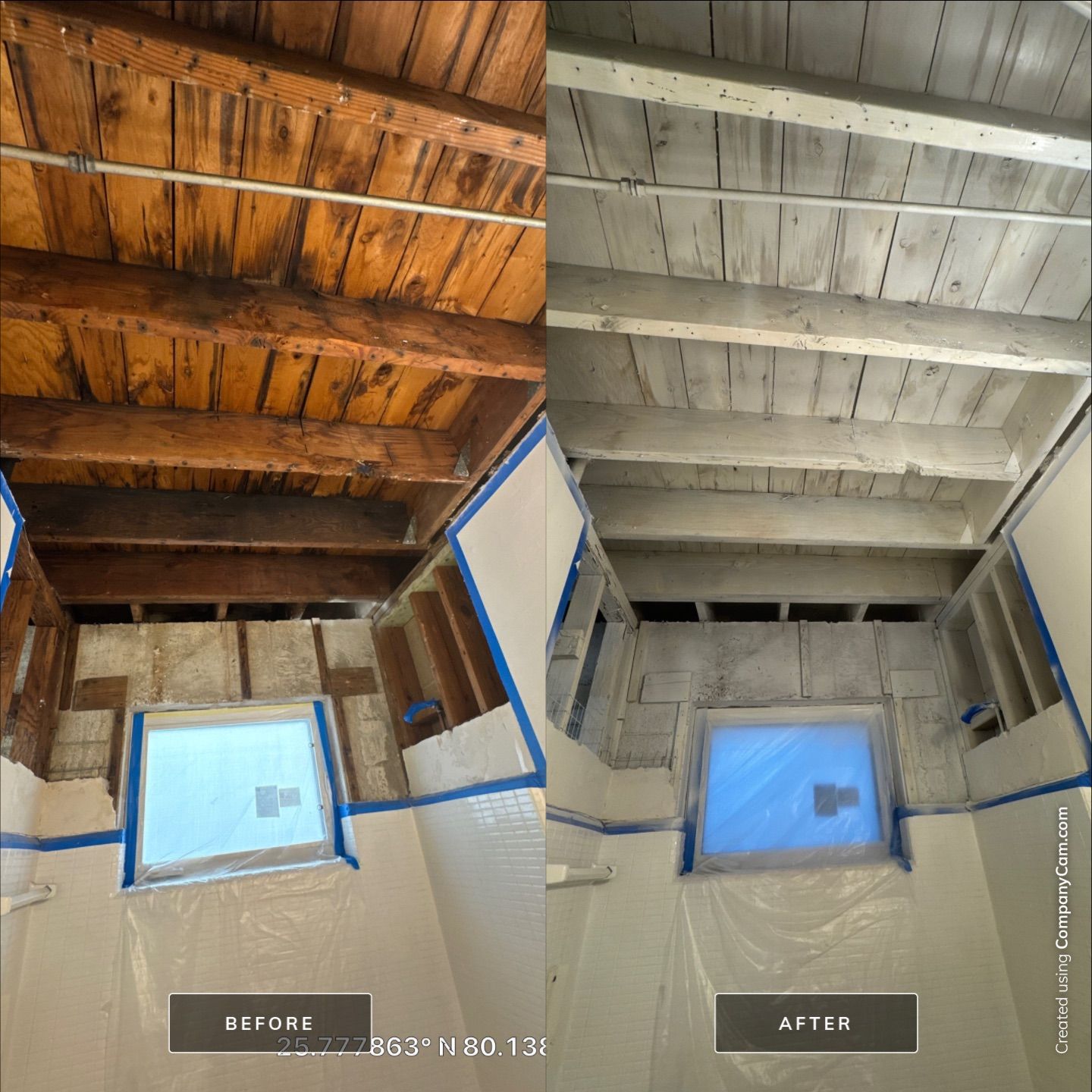 Project in Miami Beach by MOLD SCAN, INC.