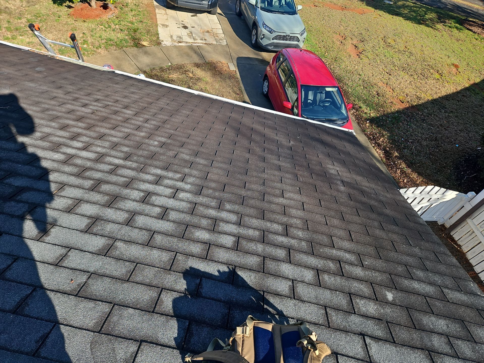 Roof and gutter replacement by hail damage by Just Brilliant Restoration JBR