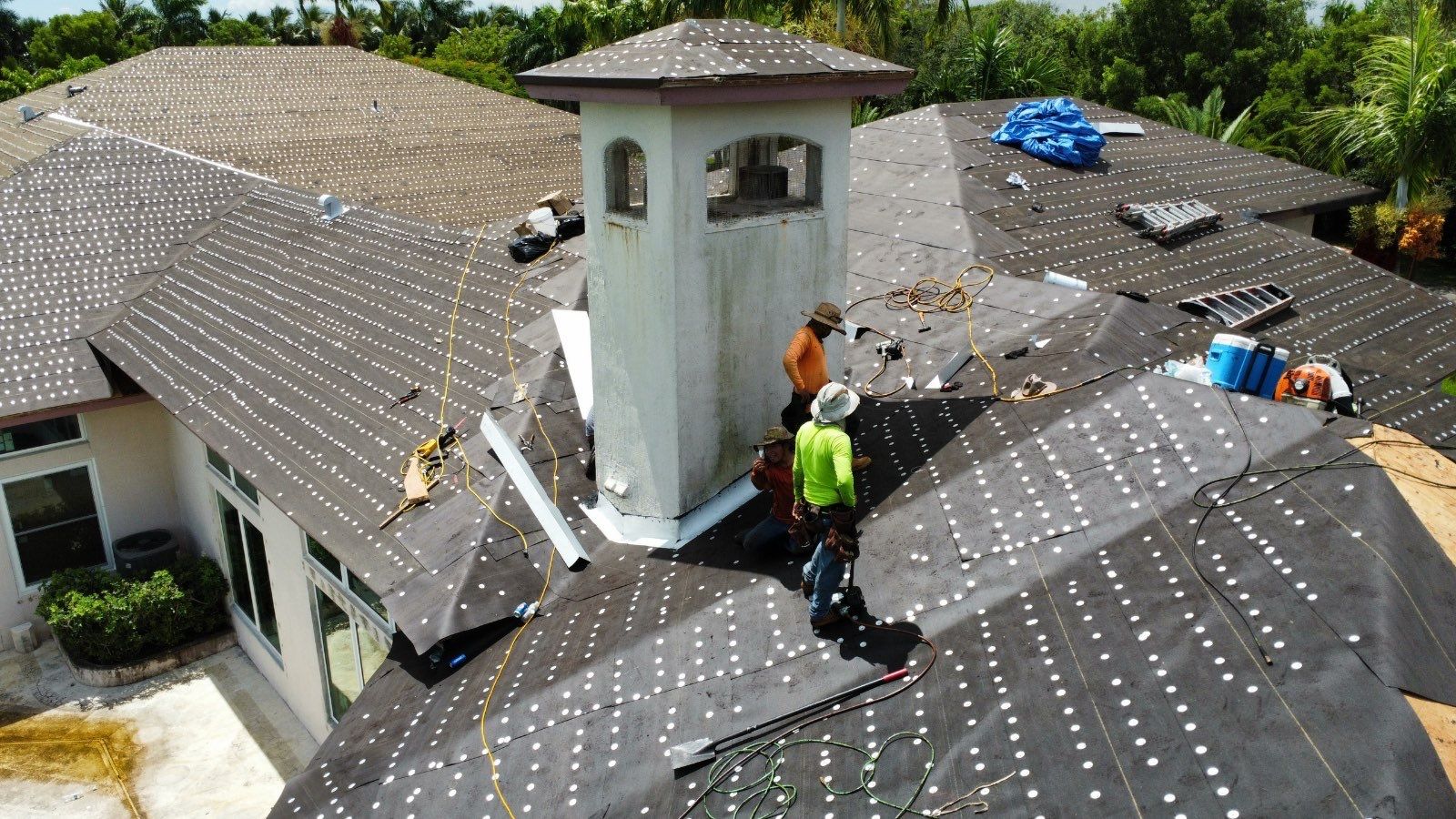 Peppertree Circle West, Davie, FL by G&J Roofing 