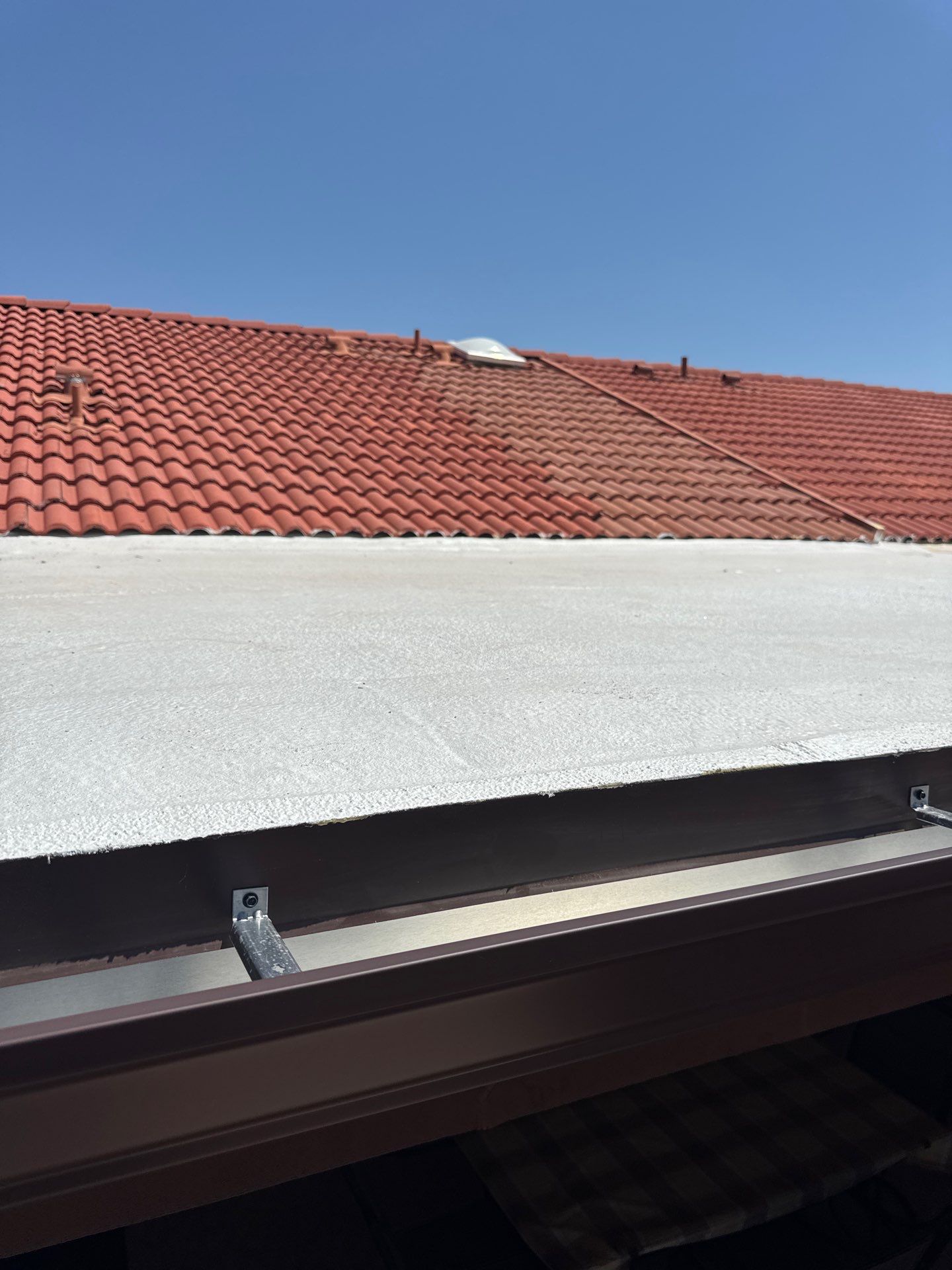 Residential Roof Install using Flat Roofing in Mesa by Weather-Tite Roofing