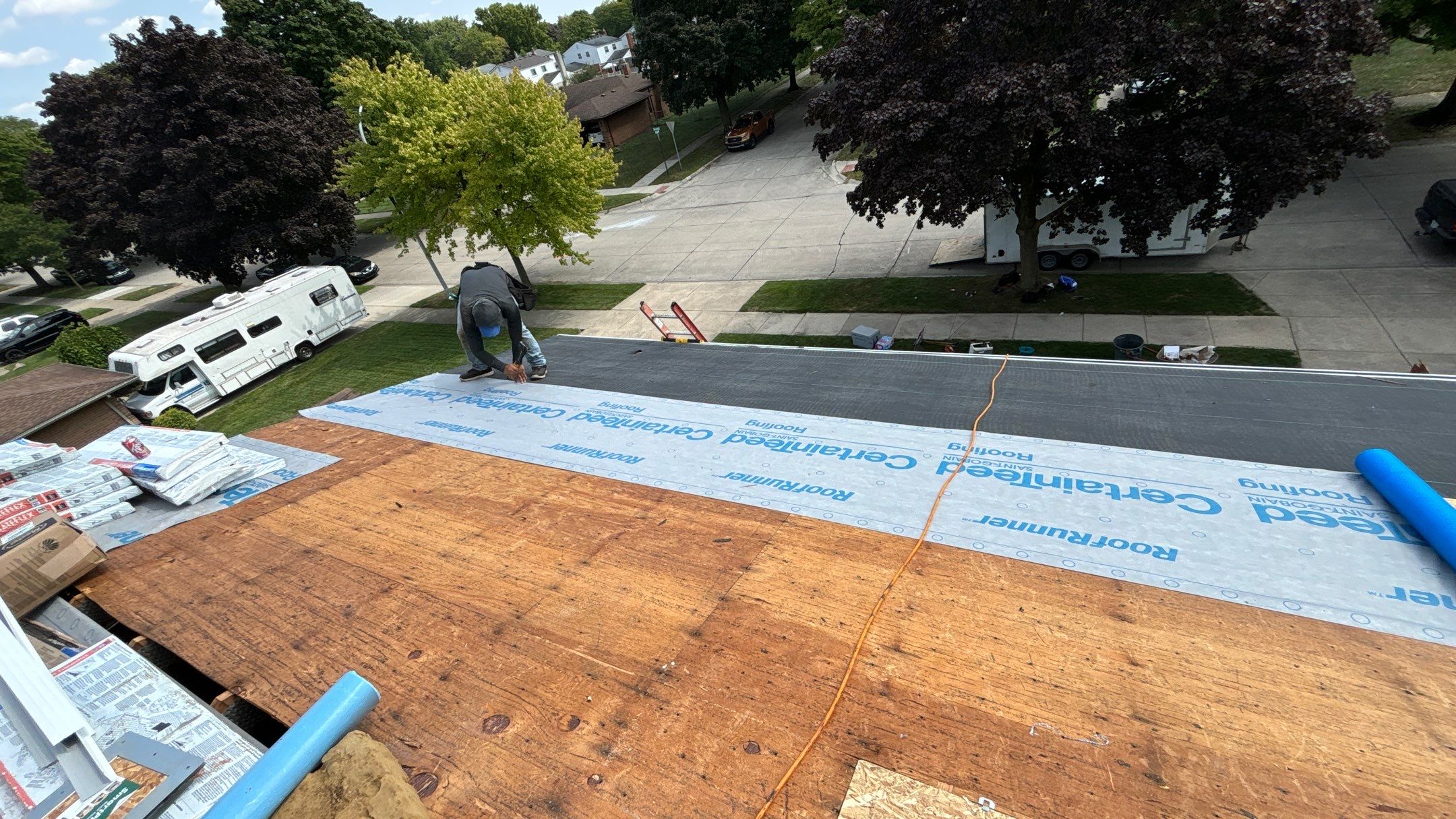 Roof Replacement using CertainTeed Landmark by 180 Contractors