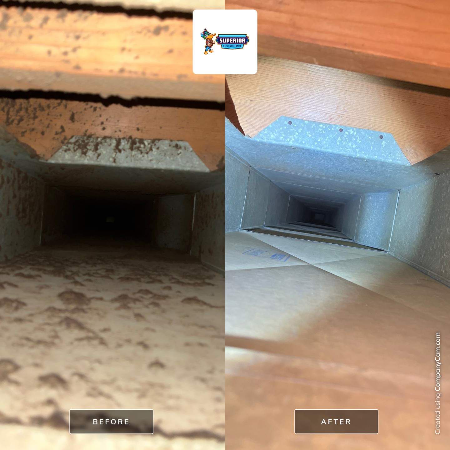 Air Duct Cleaning With a Vacuum Truck in New Castle, PA by Superior Air Duct Cleaning