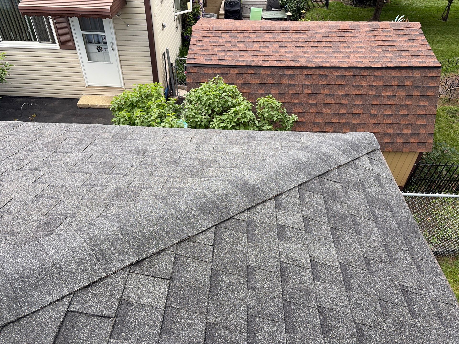 Full Architectural Shingle Roof Installation and Decking Repair in Lombard by Pro Home Services Inc
