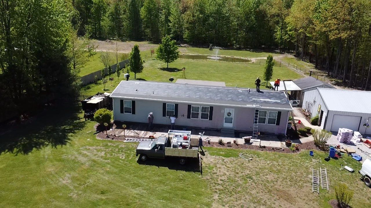 Residential Roofing Installation using Owens Corning Estate Gray Duration by Storm Contracting 