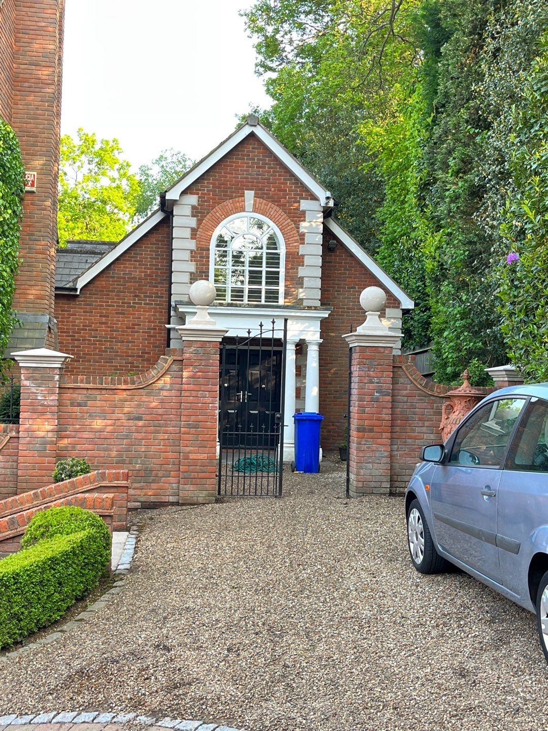 Driveway and stonework cleaning. using honda 21 ltr/min by Ges Exterior Cleaning ltd