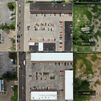 Commercial Roofing Installation using Thermoplastic Polyolefin - GAF 