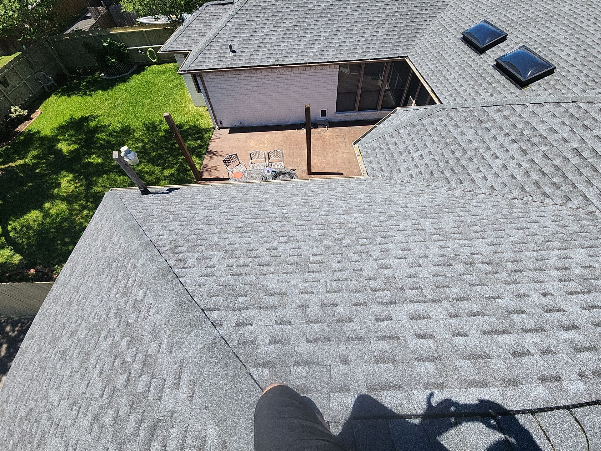 Residential Roofing Installation using GAF HDZ Pewter Grey by Lighthouse Roofing