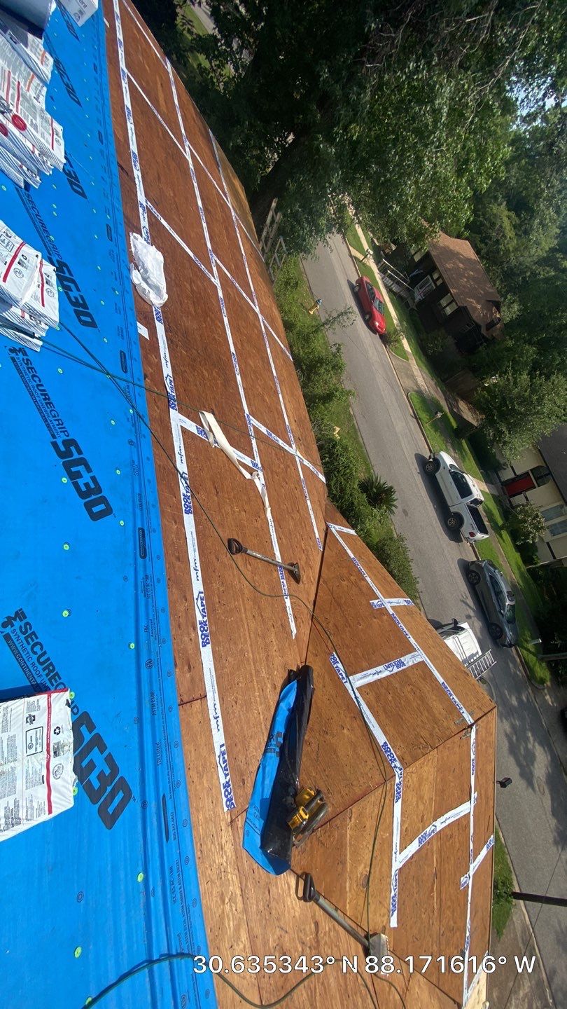 Residential Roofing Installation using Roof Replacement by American Roofing & Construction LLC