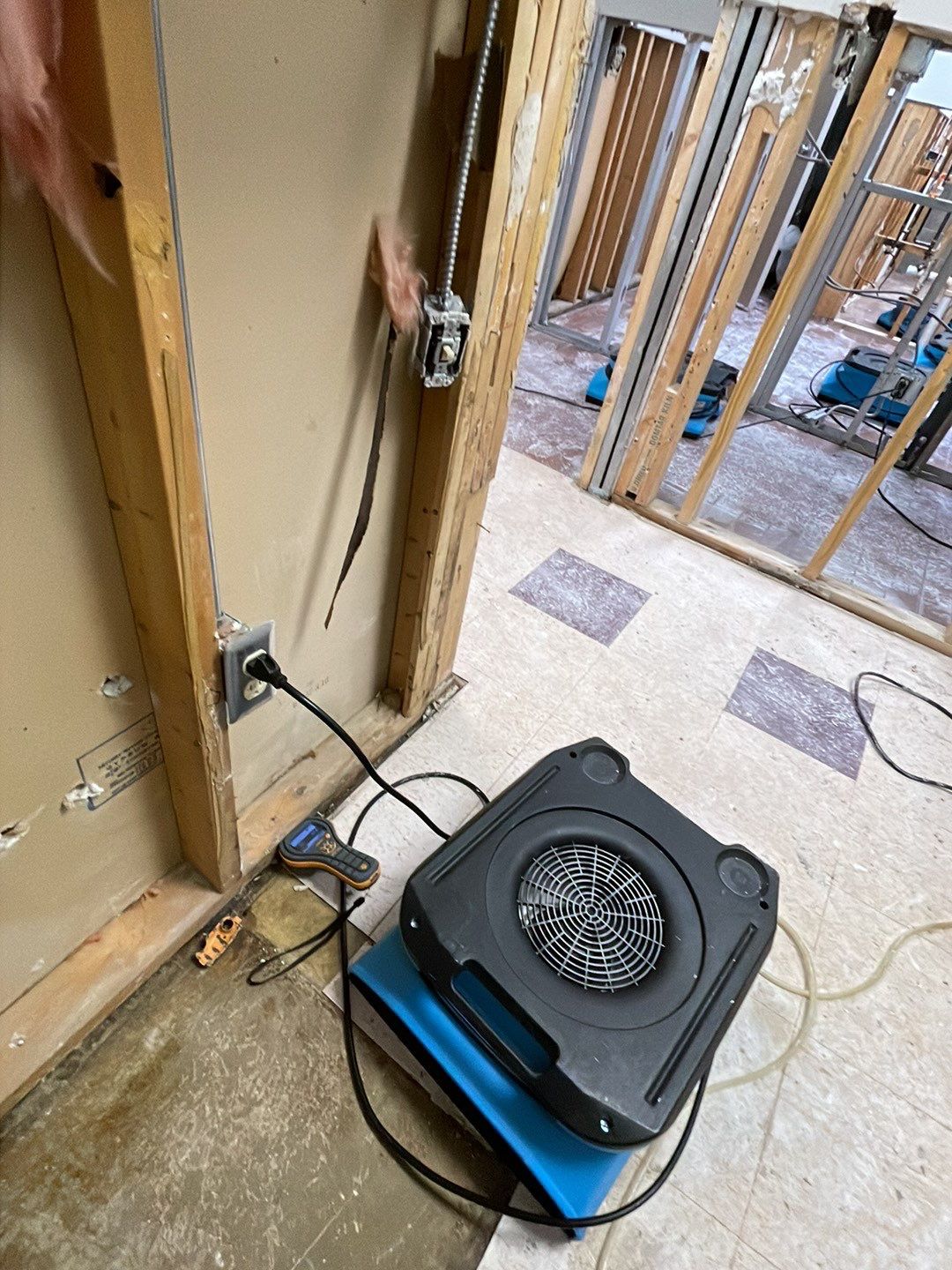 Project in West Bloomfield Township by EzDry Water Mitigation & Property Restoration