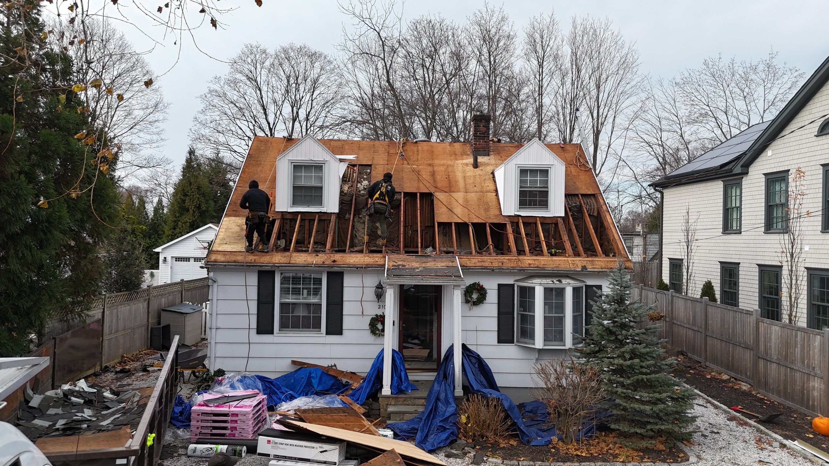 Owens Corning Duration: Harbor Blue in Westport by Golden Shield Roofing