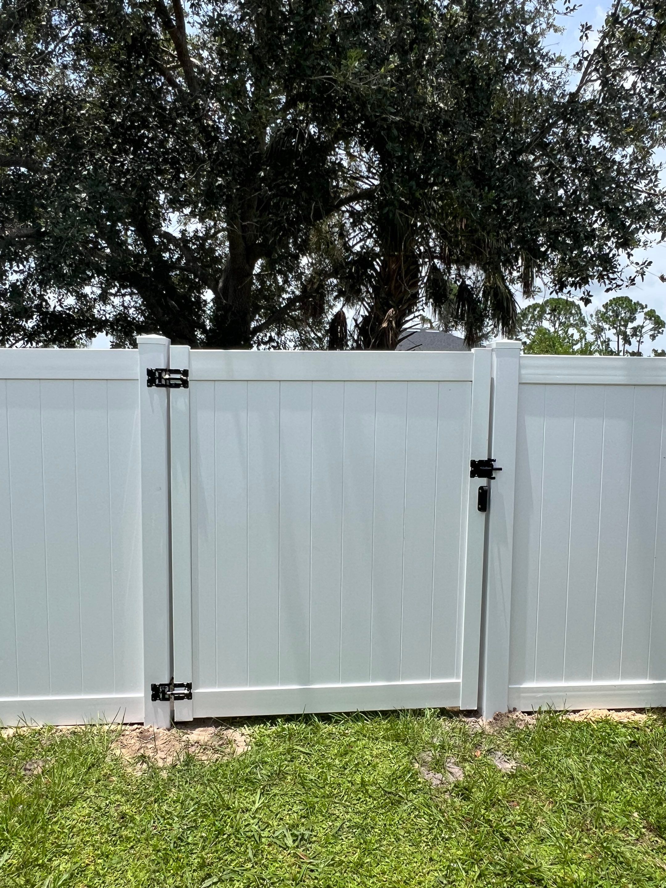 Vinyl Fence Installation using Vinyl Privacy Fence  by Asap fence and gates, LLC