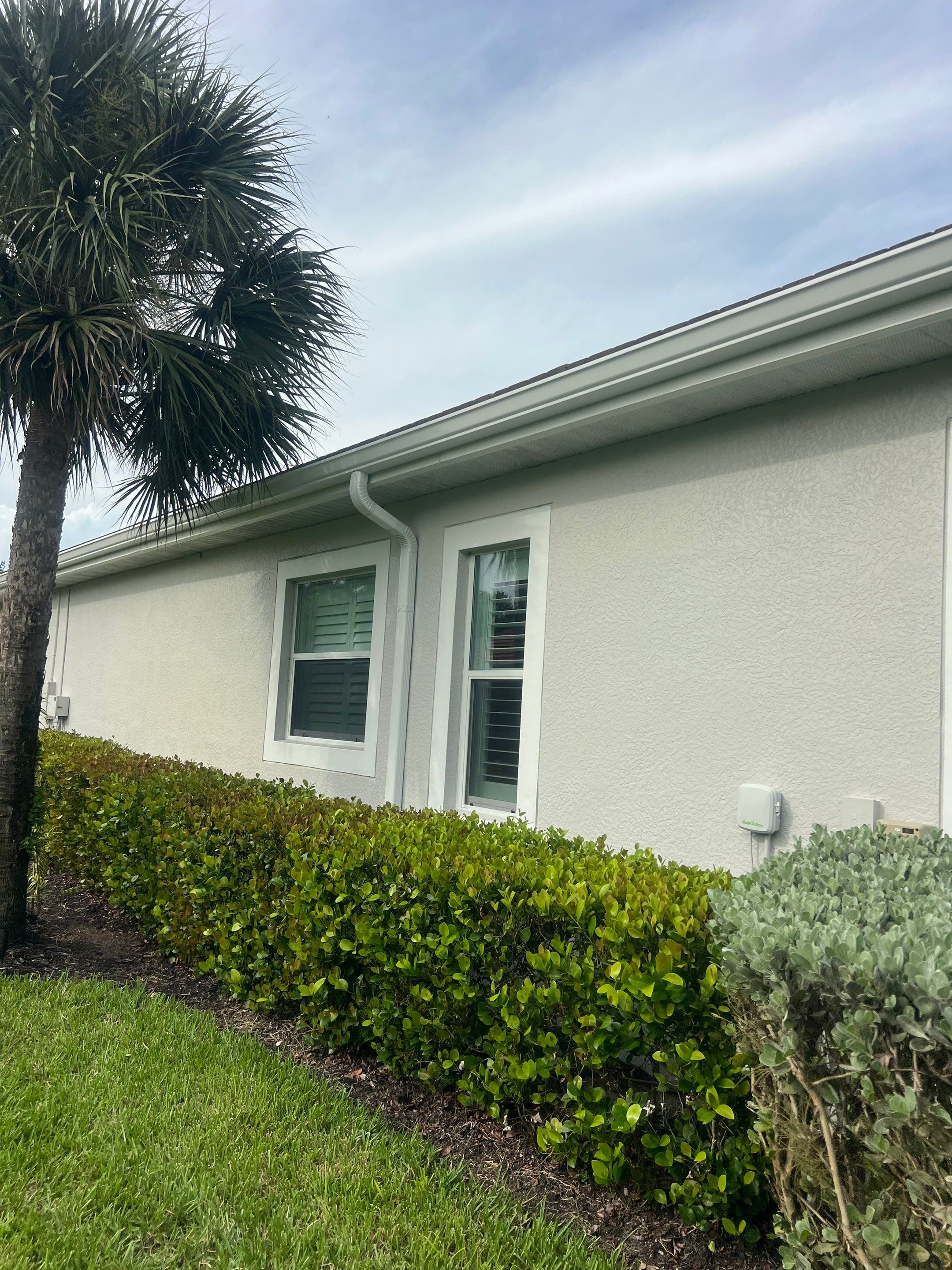 Upgraded Gutter System for Rain Protection in Fort Myers FL by Gutter Professors