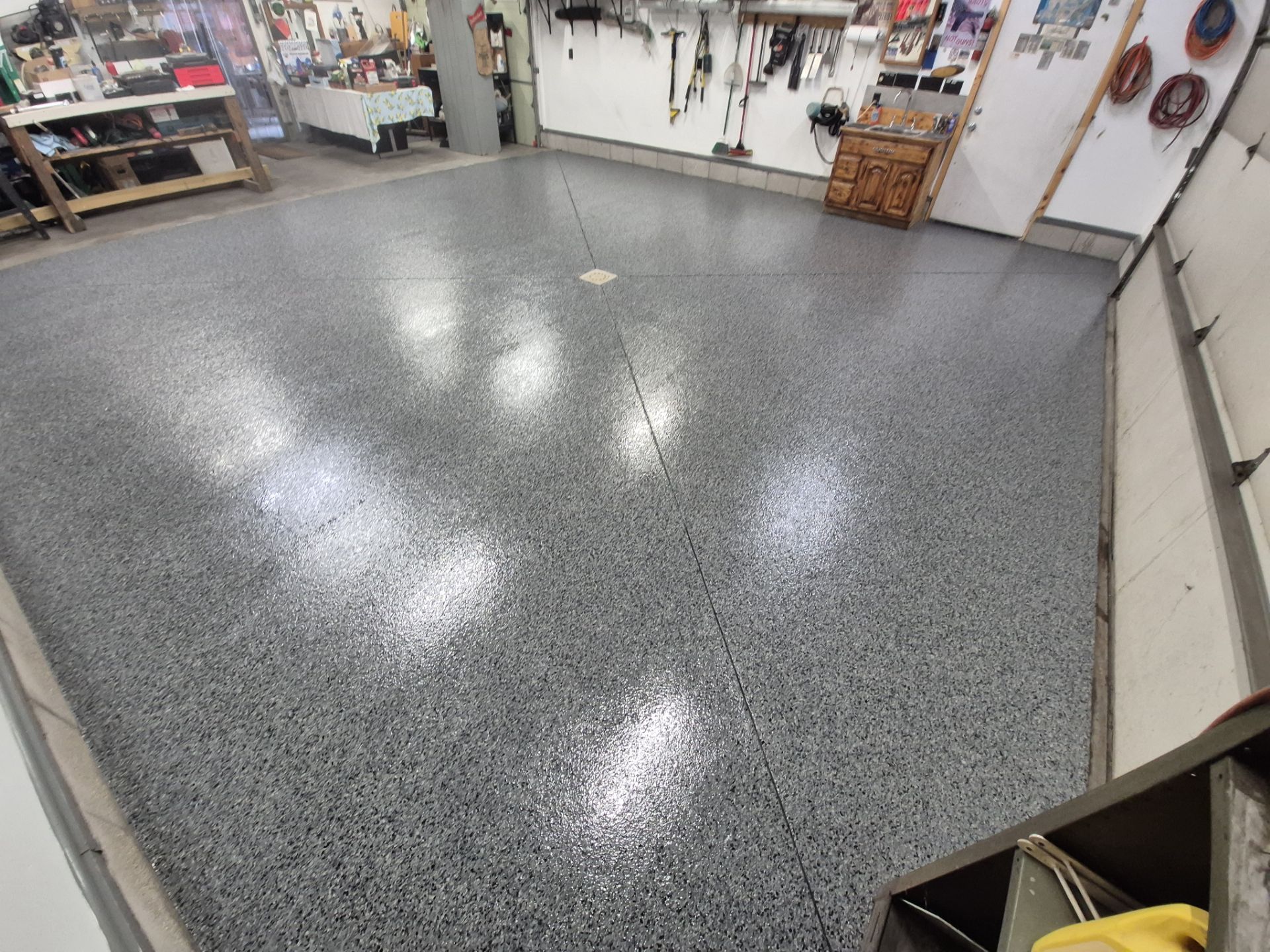 Bay City Garage by Wise Coatings of Central Michigan