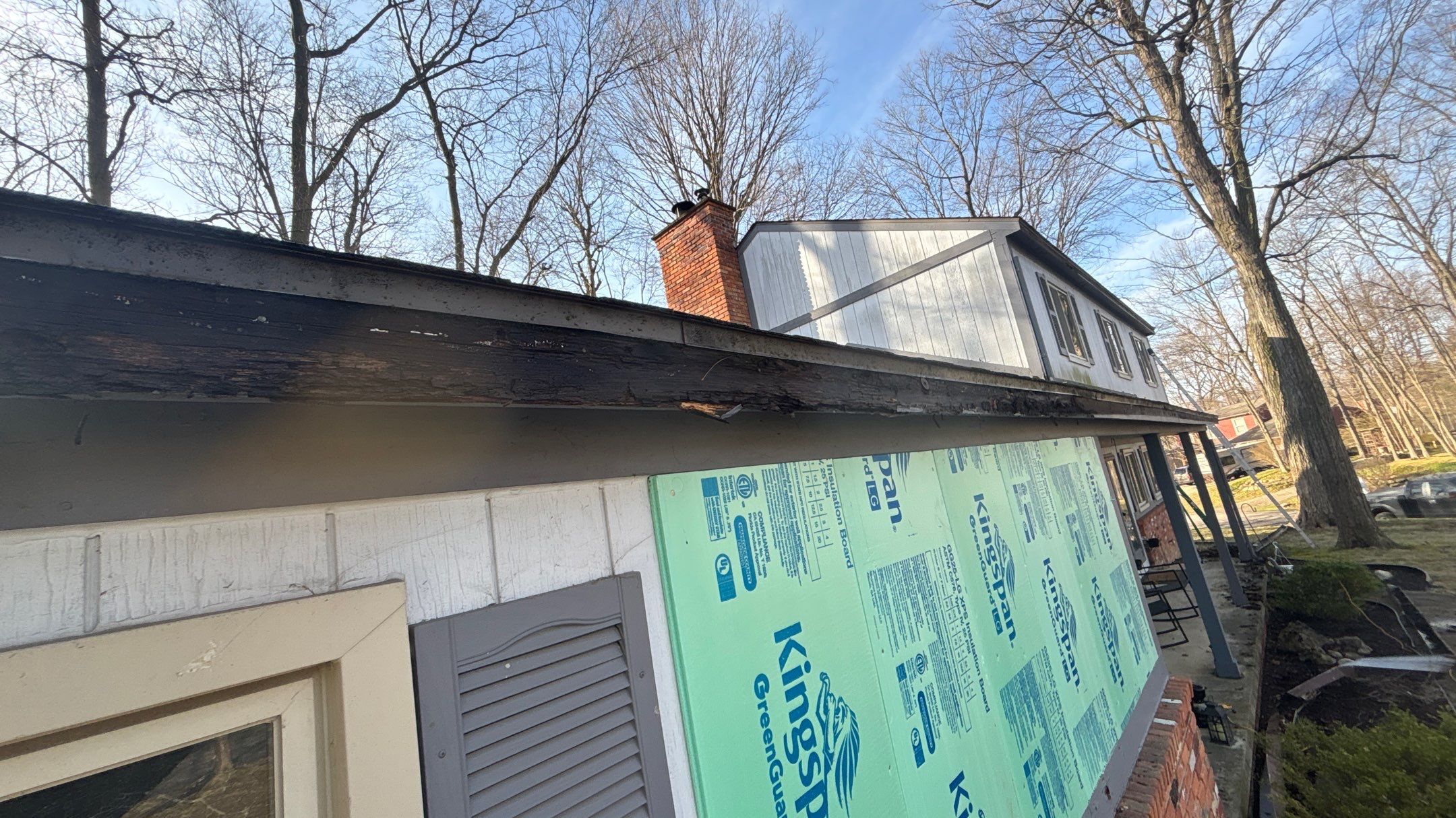 Siding Replacement using Alside Charter Oak D4.5" Deep Moss by 180 Contractors