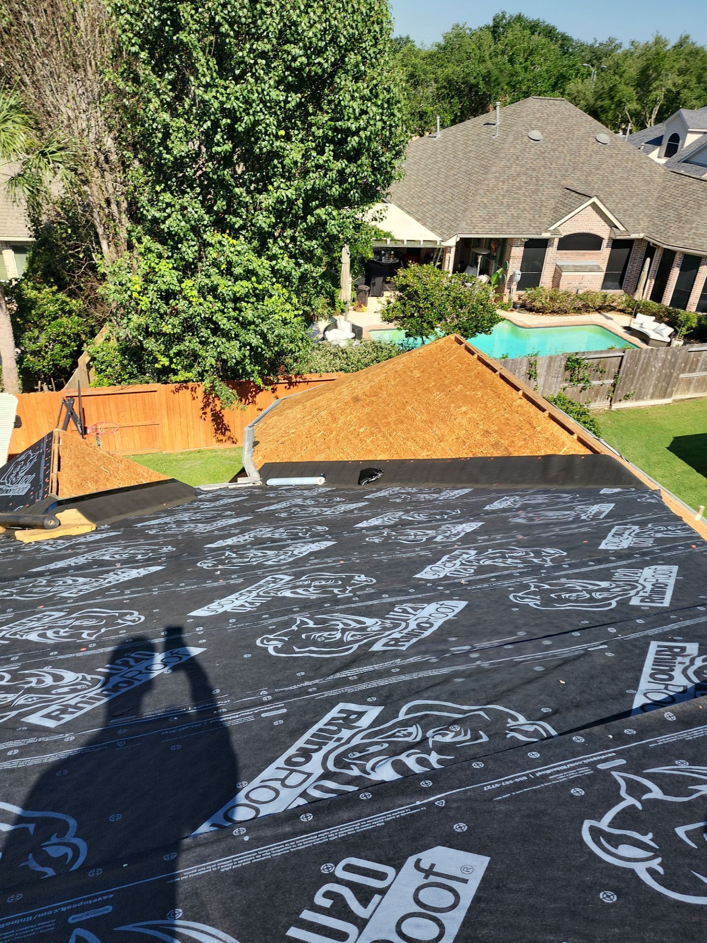 Residential Roofing Repair using Owen's Corning Duration (Lifetime) Shingles by Roof Repair Services LLC