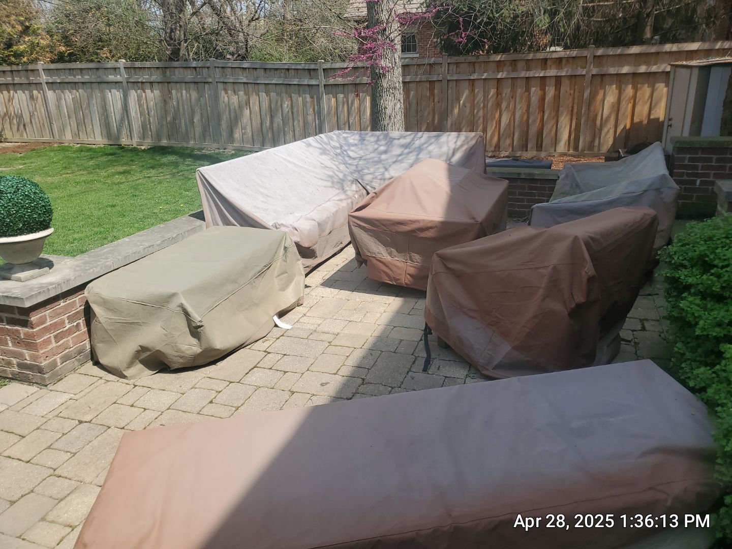 Brick paver repair, clean, seal and poly sanding by Northern Power Washing LLC.