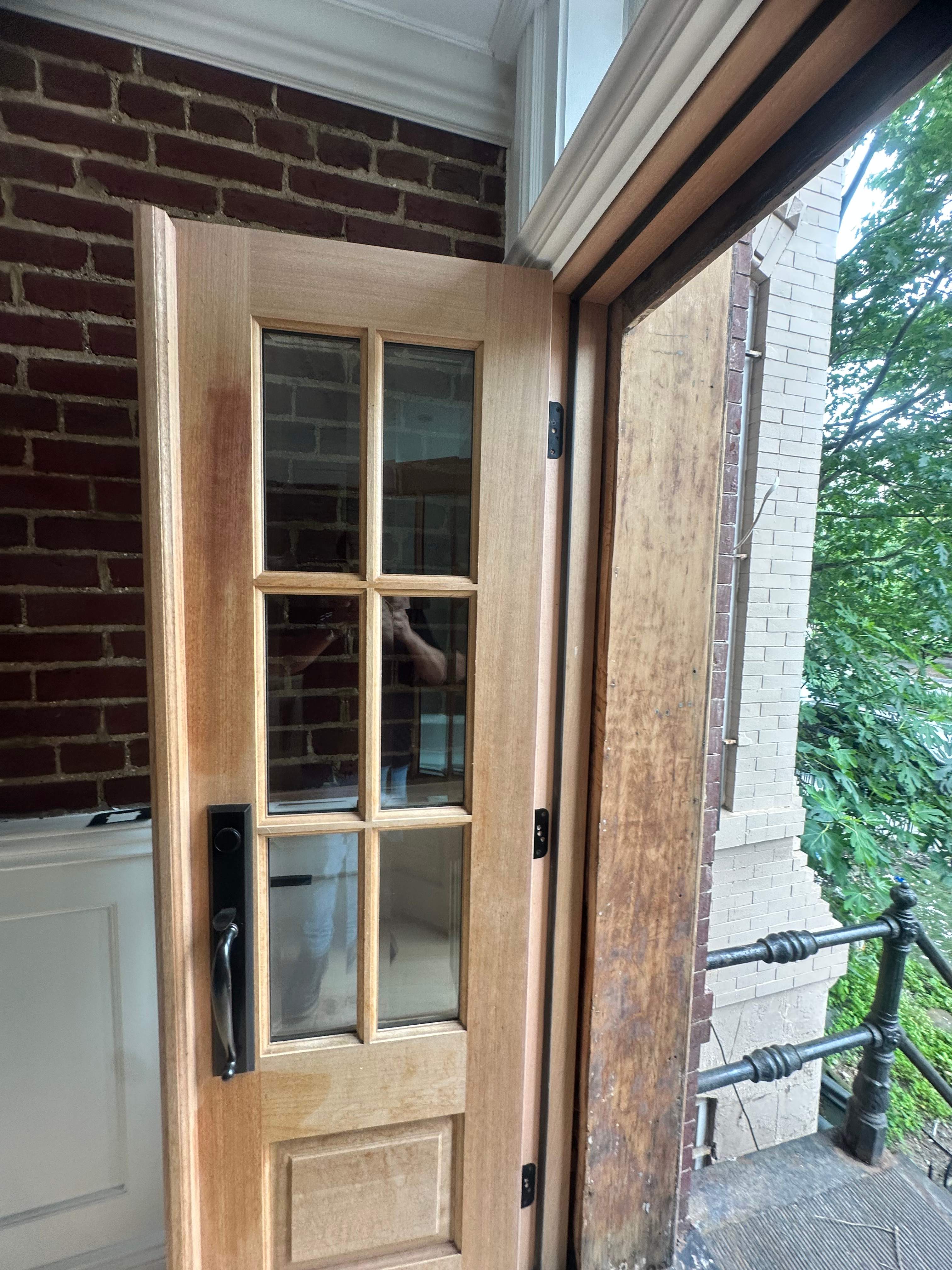 Historic Home- 100+ Year Old Wood Door Restoration by C & V PAINTING SERVICES LLC