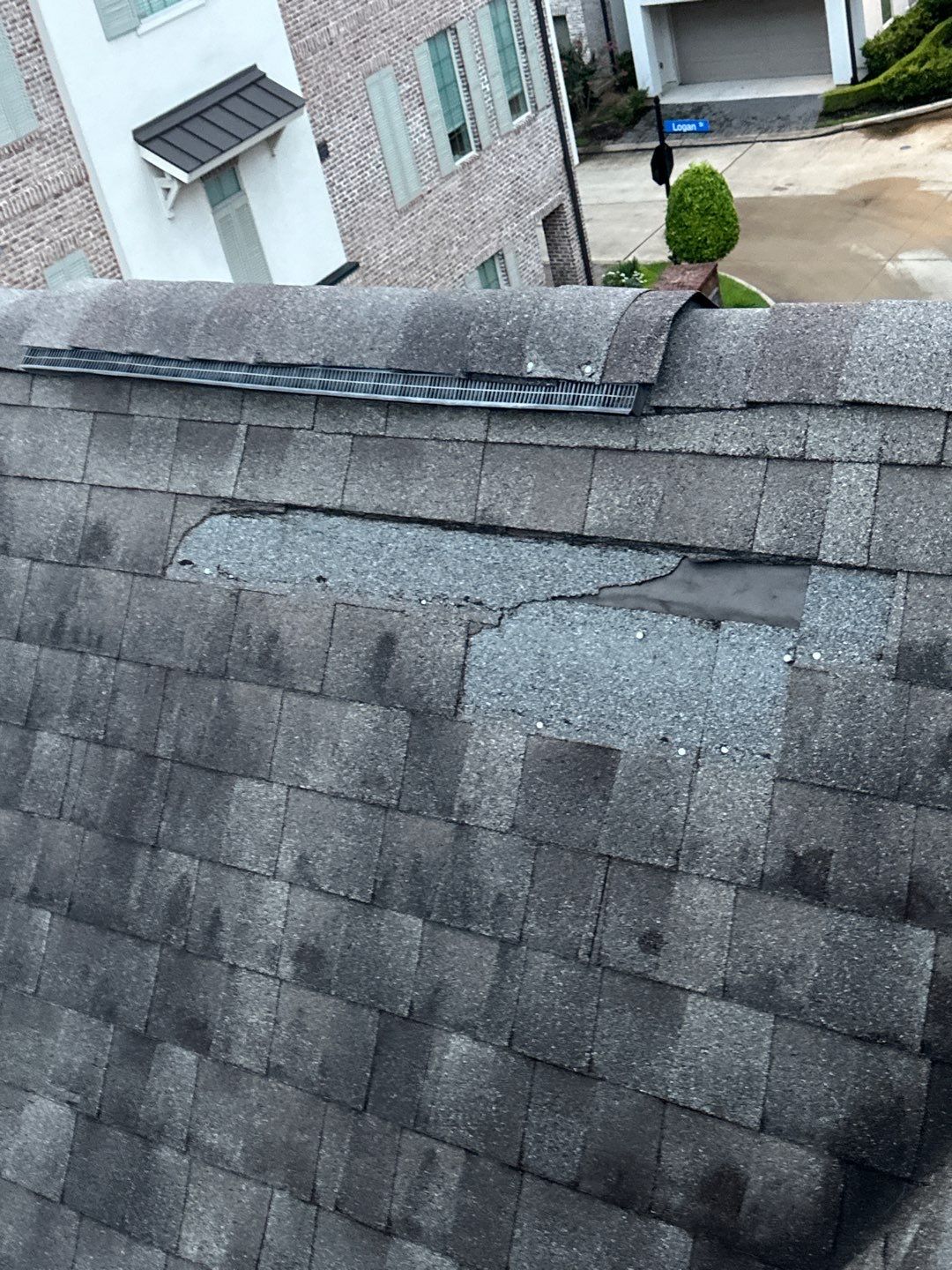 Hail Damage using Owen's Corning Duration (Lifetime) Shingles by Roof Repair Company