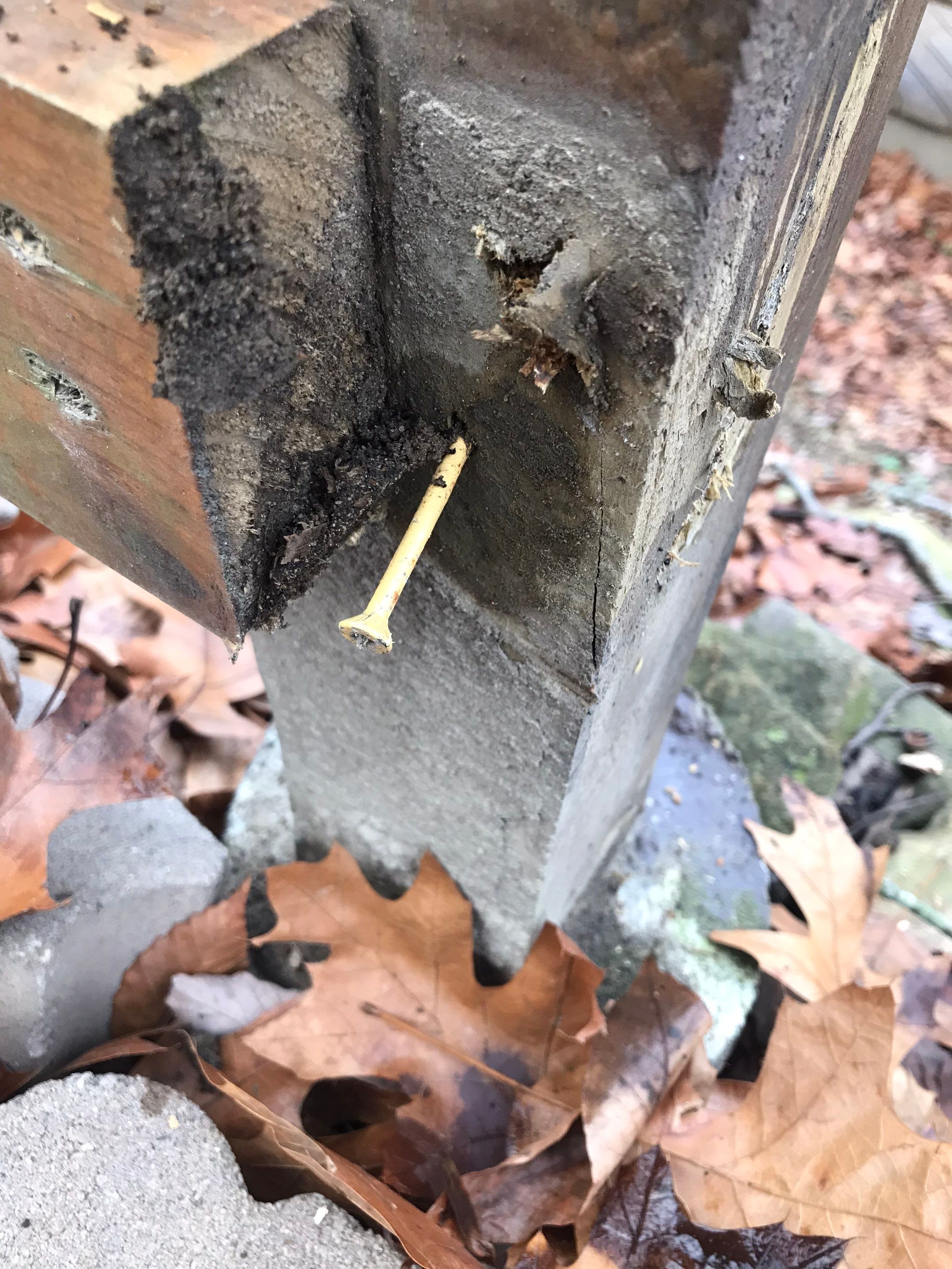Fence Repair using Pressure Treated Lumber by Secure Construction Company Inc