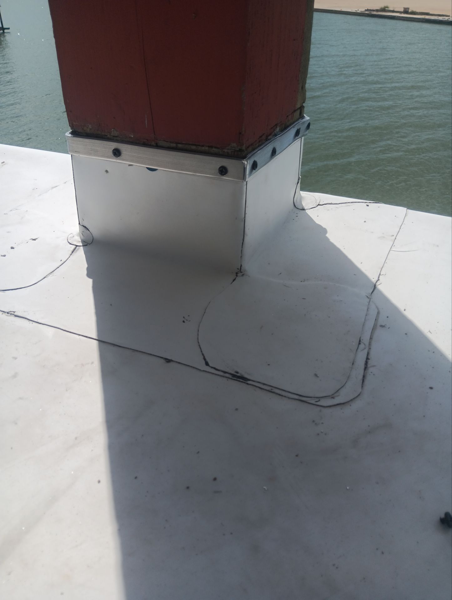 Walk Out Patio Cover by Bayfront Roofing and Construction