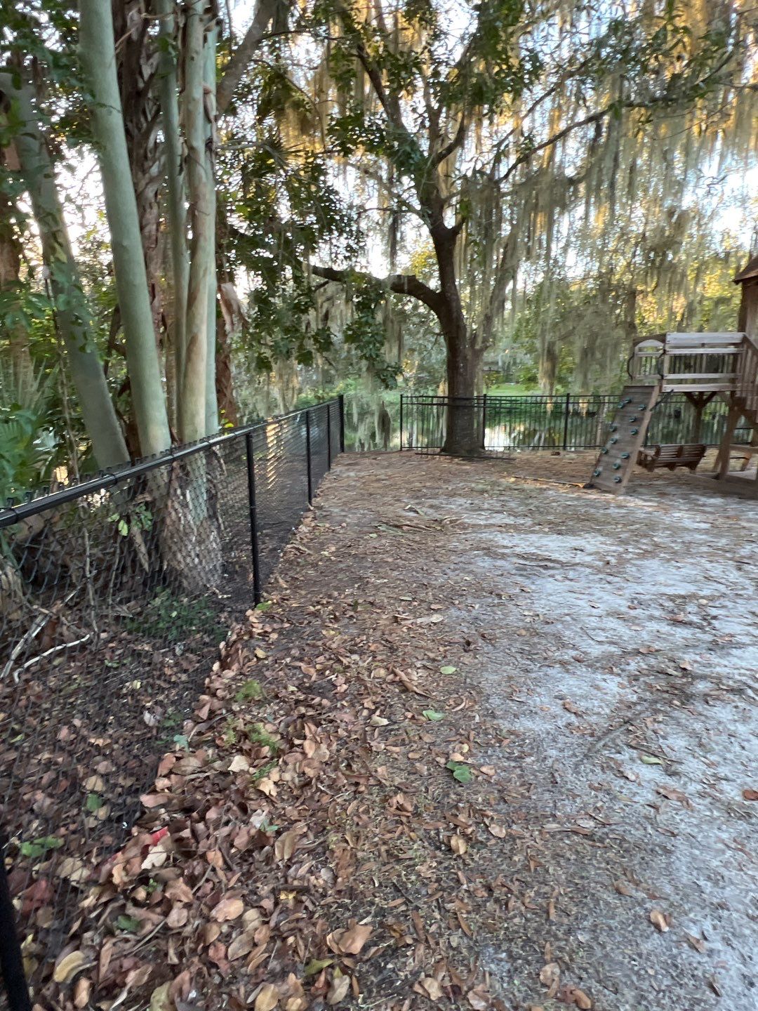 Sarasota, FL 4ft. Tall Black Aluminum & 4 ft. Tall Black Chain-link Fence by Asap fence and gates, LLC