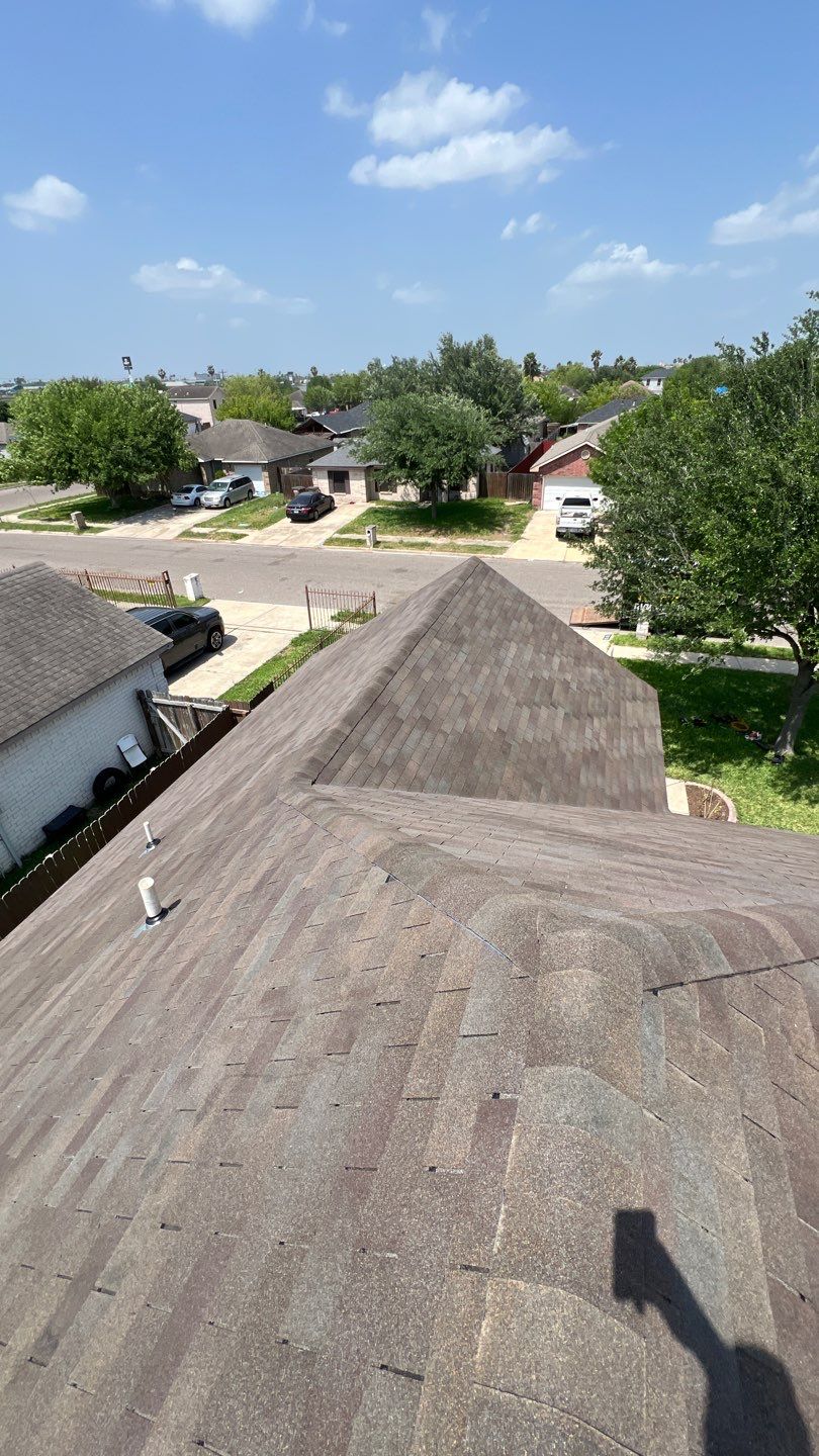 Shingle Roof Replacement Project  by Bison Roofing  