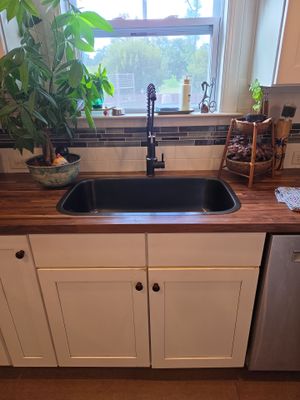 Kitchen Updates and Outdoor Shower Installation in Hampstead, NC