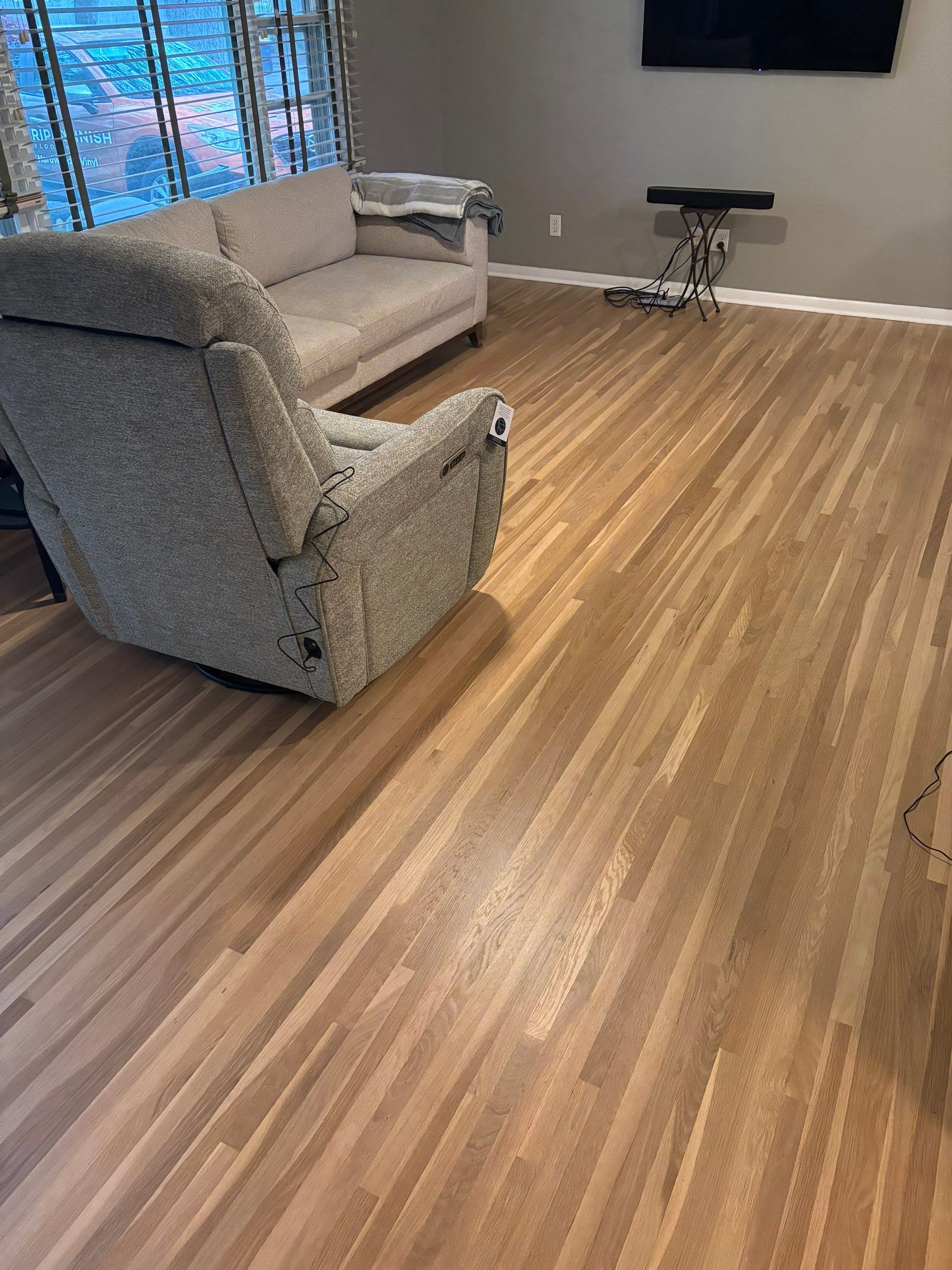 Hardwood Floor Refinishing in Prairie Village Home by Rippnfinish
