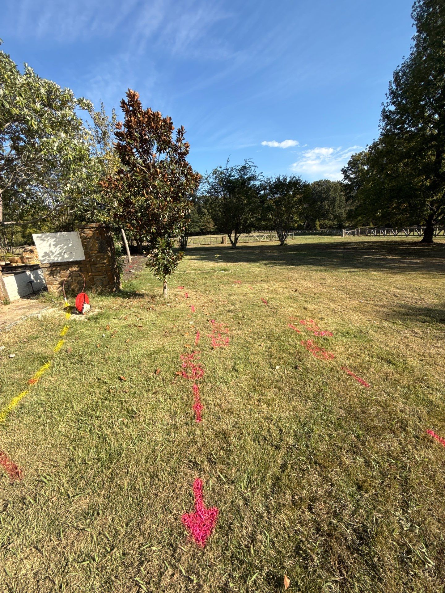 Private Utility Locating and GPR Survey for Residential Property in Collierville, TN by Alsip Locating Service, LLC
