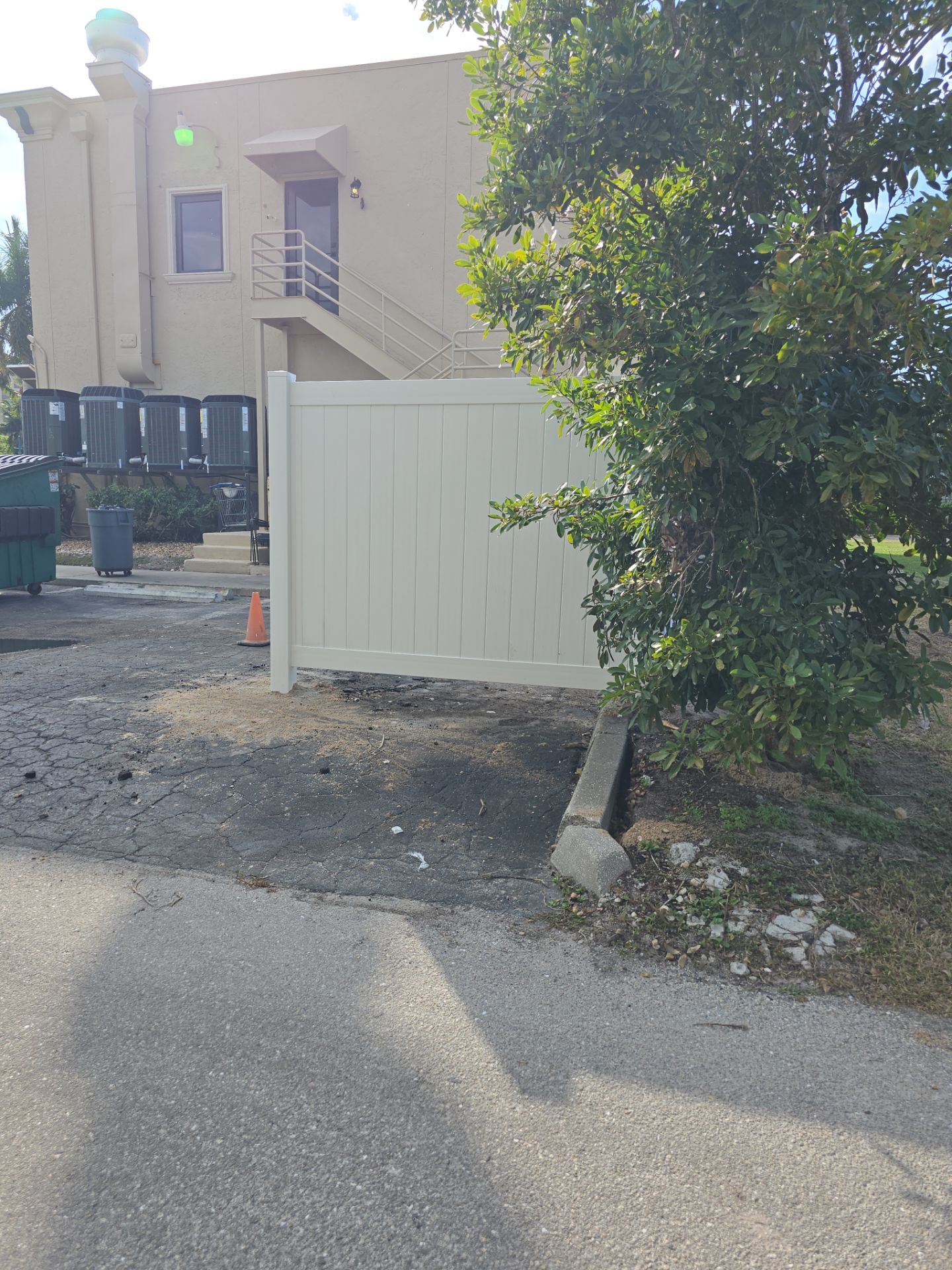 Dumpster Enclosure in Marco Island by True Fence LLC