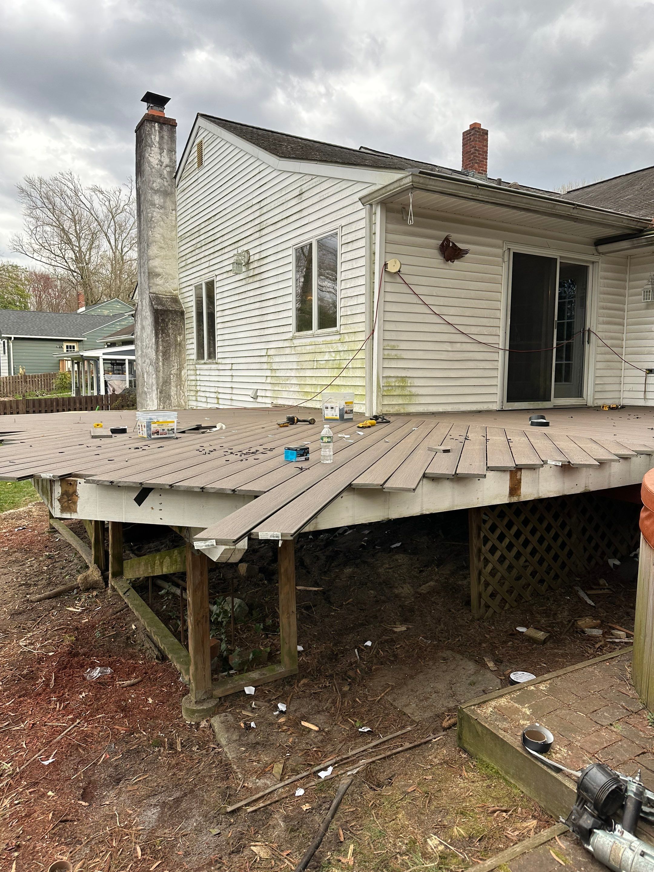 Deck Resurface in Haddonfield by deck guardian