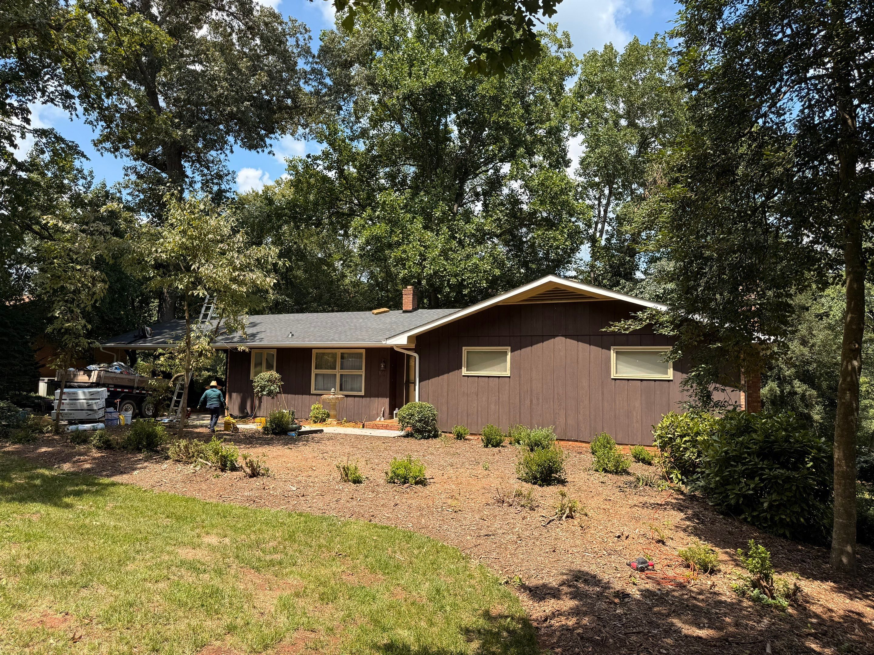 Residential Roof Replacement using TAMKO Titan XT Rustic Black by RISE Roofing & Restoration, LLC