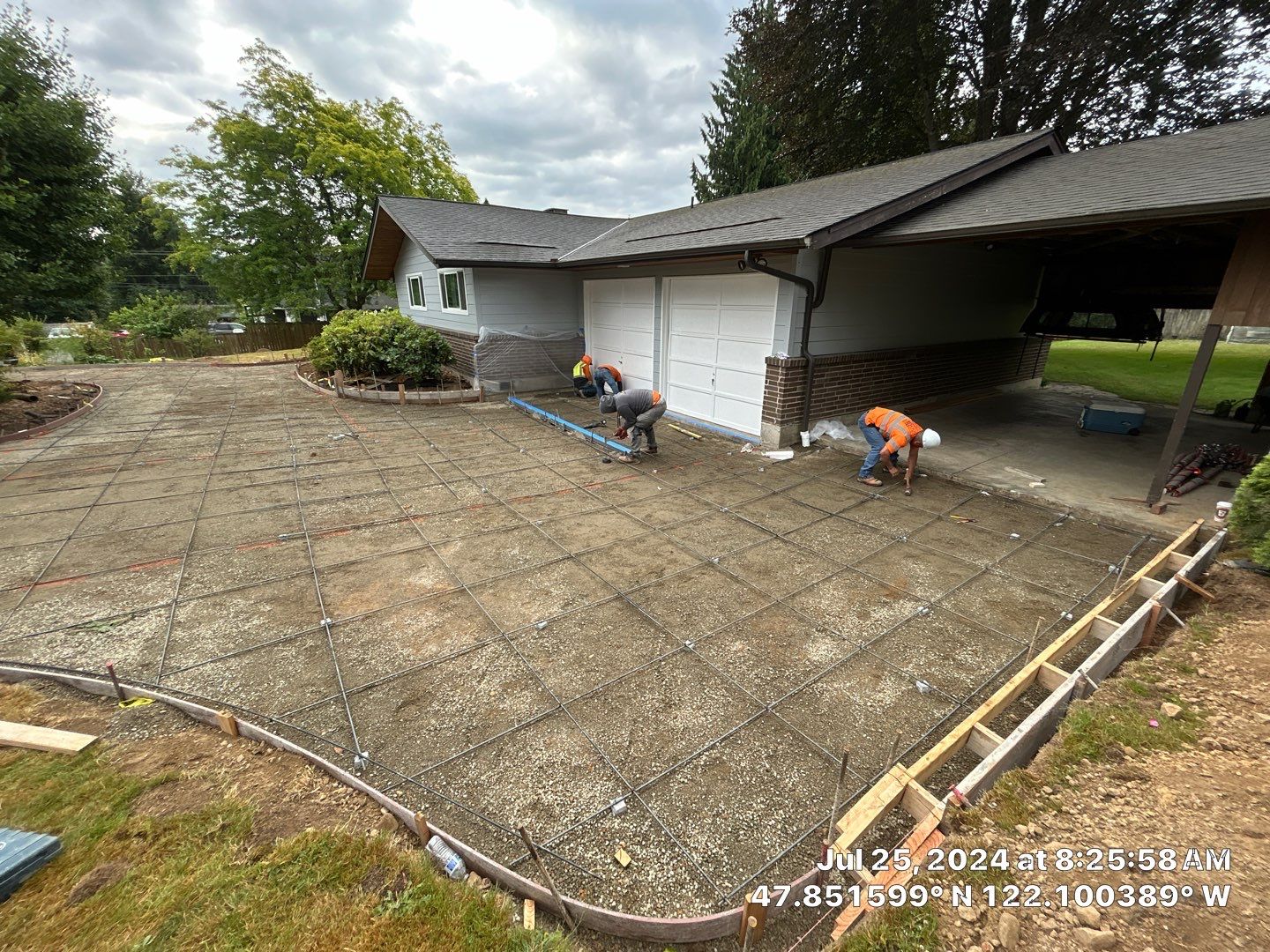 Rodd | Concrete Driveway Extentension by Jireh Asphalt & Concrete Inc 