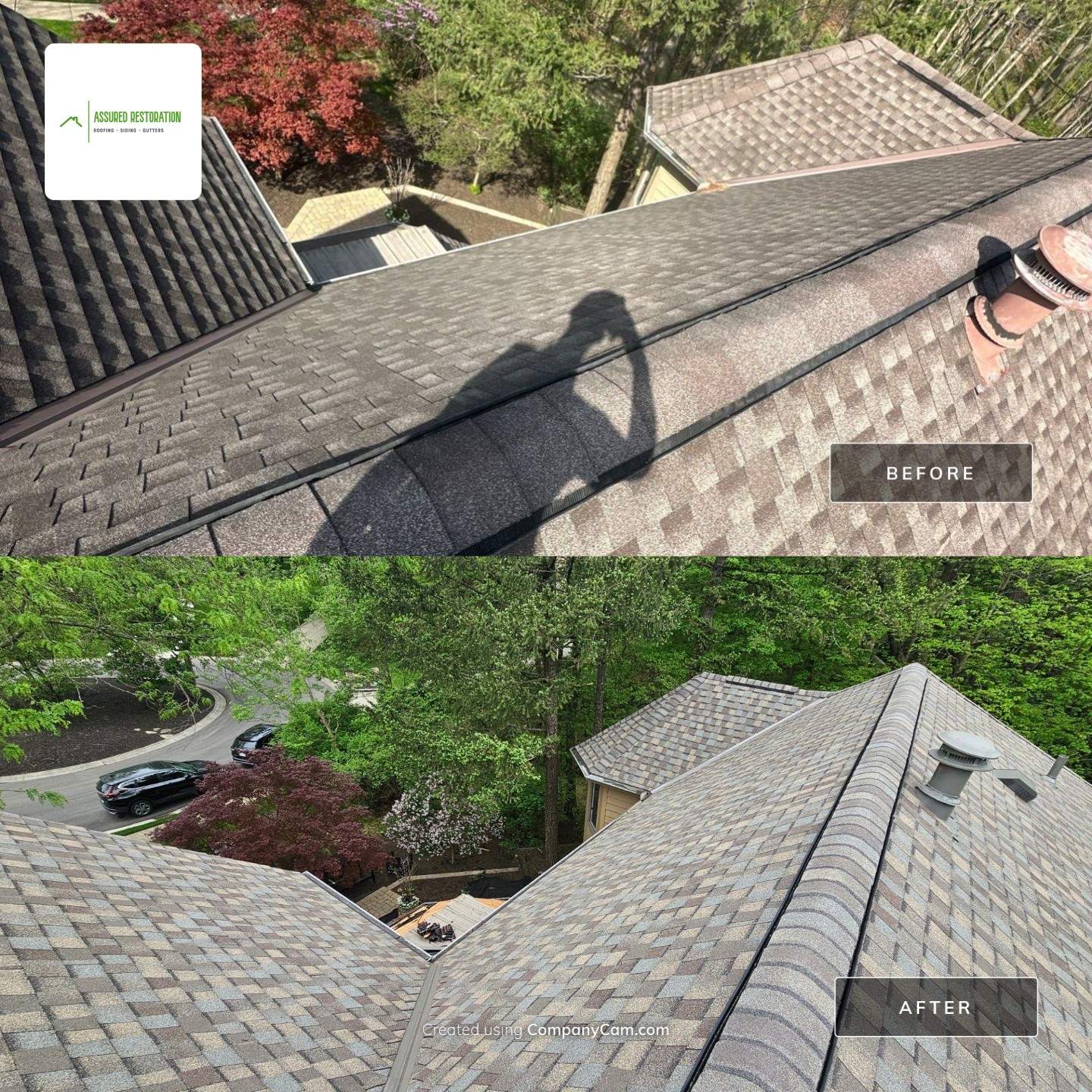 Certainteed Landmark Pro Weathered Wood by Assured Restoration