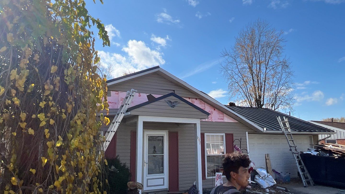 Residential Roofing Installation using Platinum Pro Standing seam  by Nitro Roofing and Construction