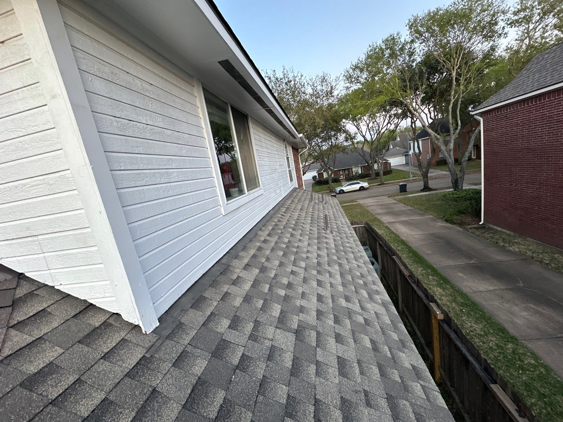 Residential Roofing Installation using GAF Timberline HDZ by Motion Roofing
