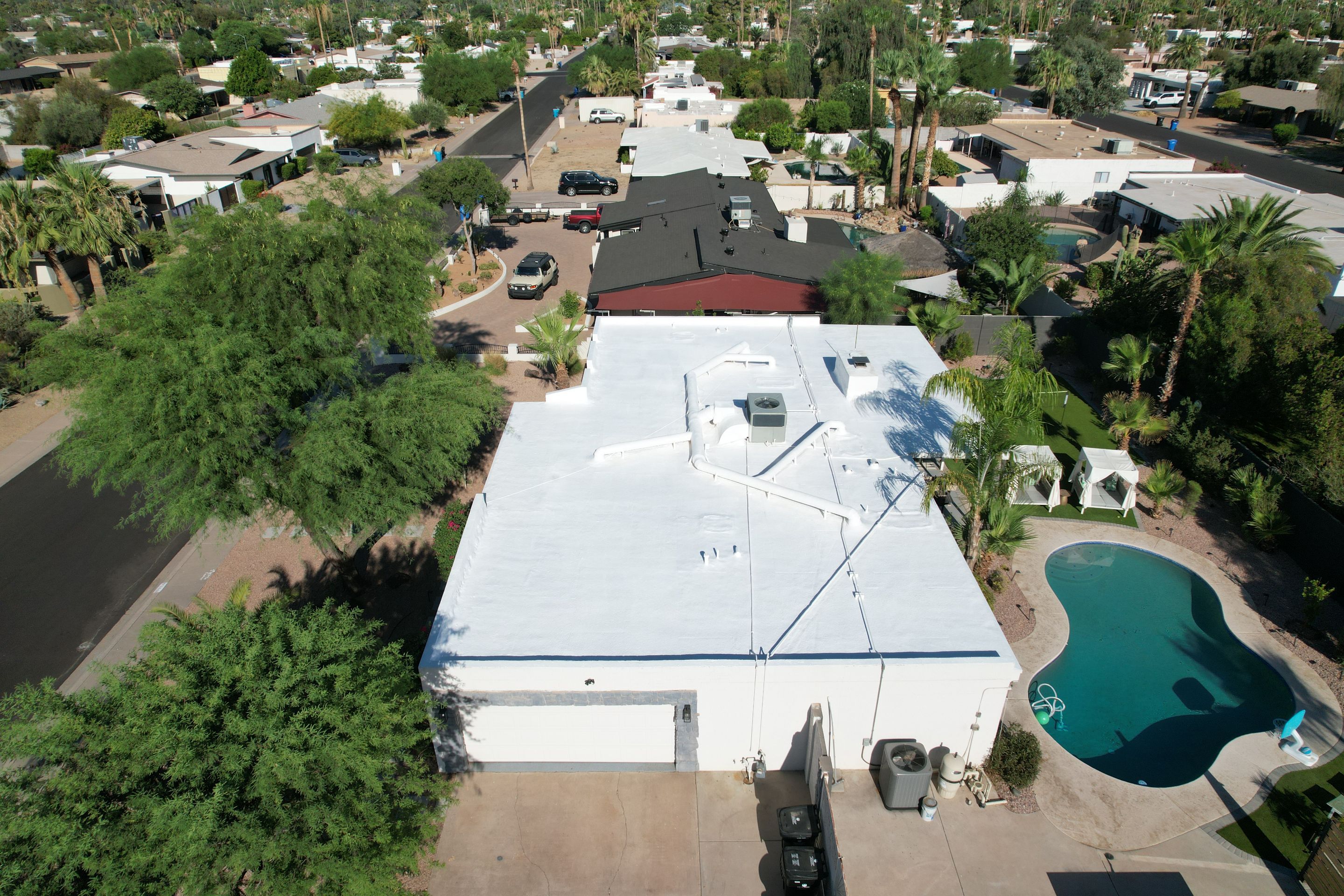 Project in Scottsdale, AZ by Showtime Roofing & Coatings LLC