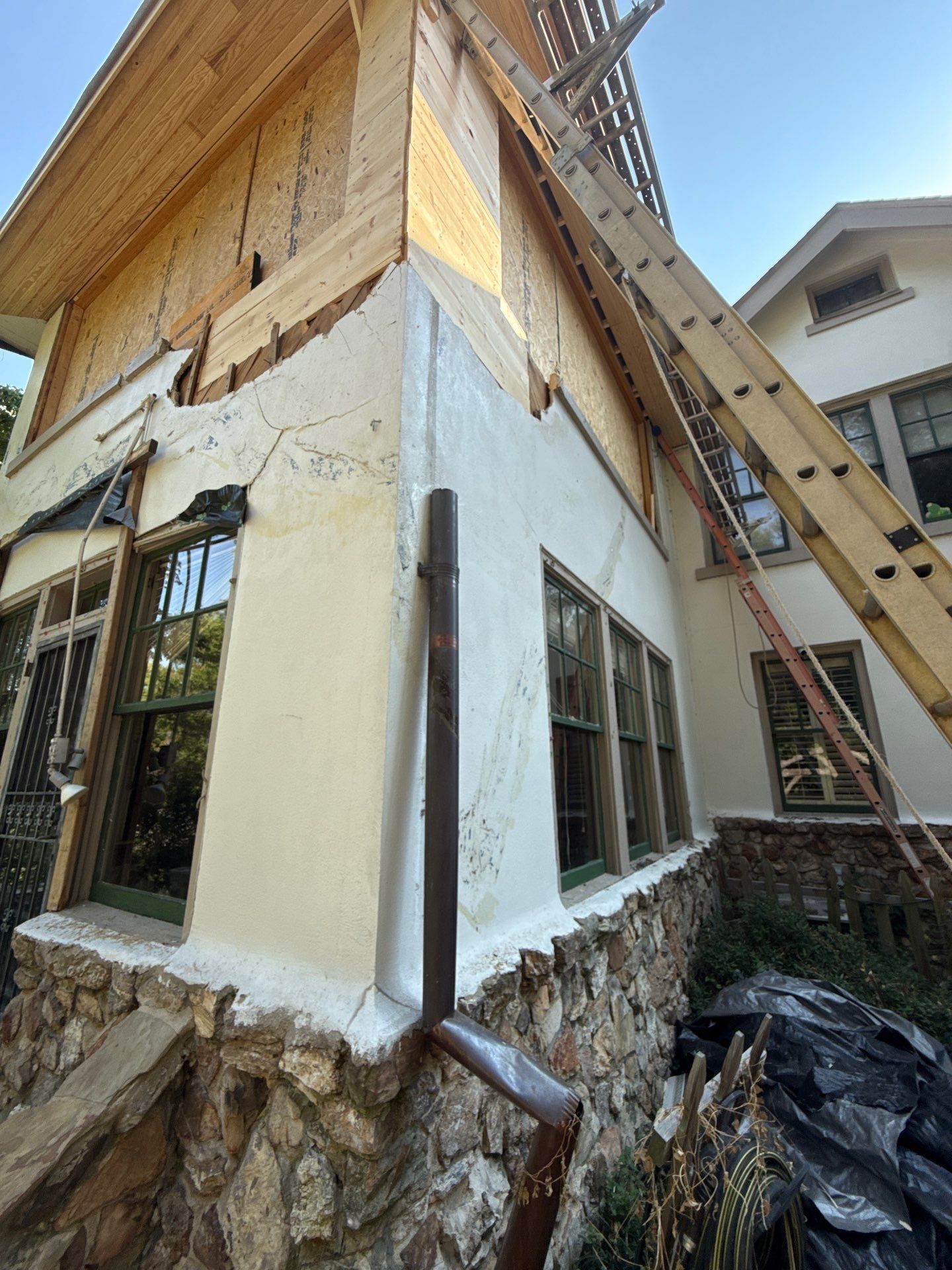Memphis Home Restoration and Copper Gutter Installation Following Tree Damage by Revival Roofing Services
