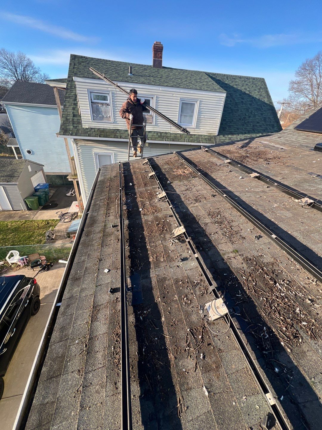 Atlantic Blue Shingles by Reimagine Roofing
