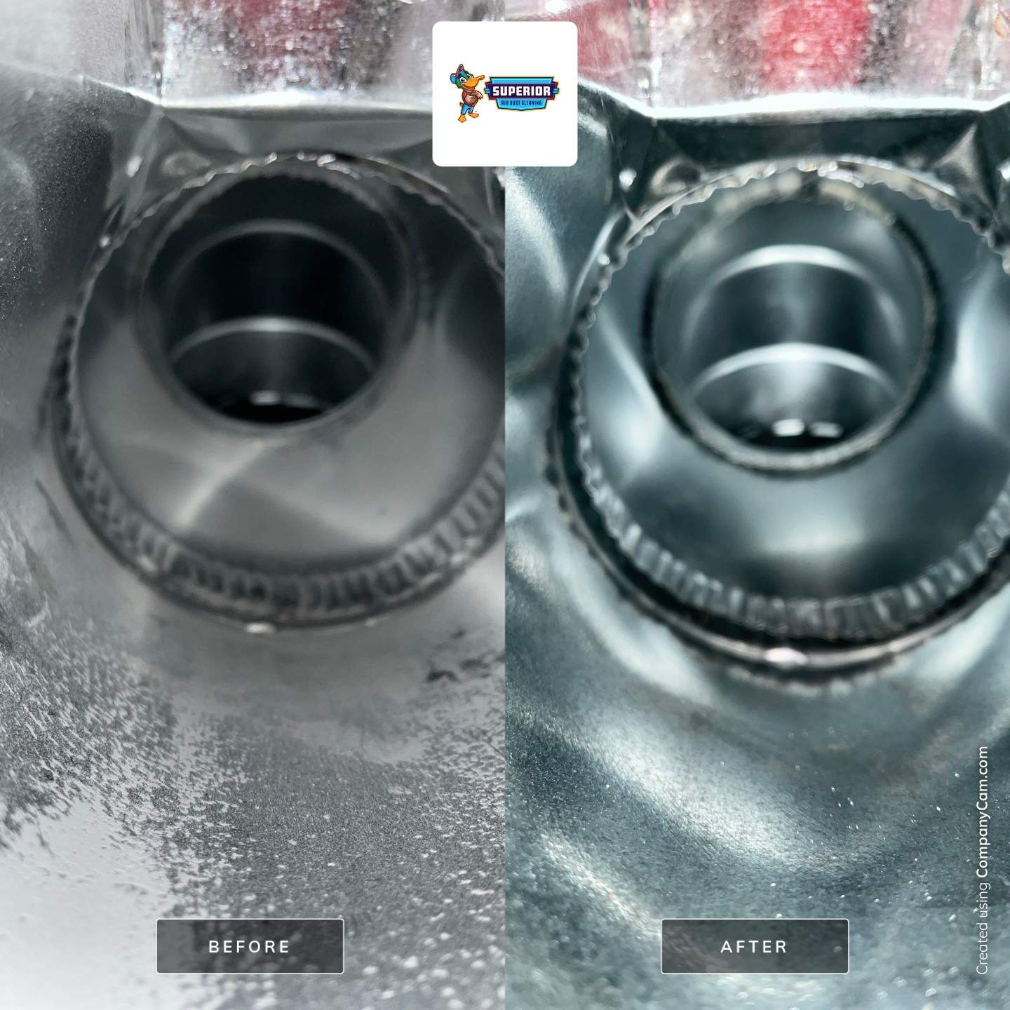Air Duct Cleaning With a Vacuum Truck in Cranberry Twp, PA by Superior Air Duct Cleaning