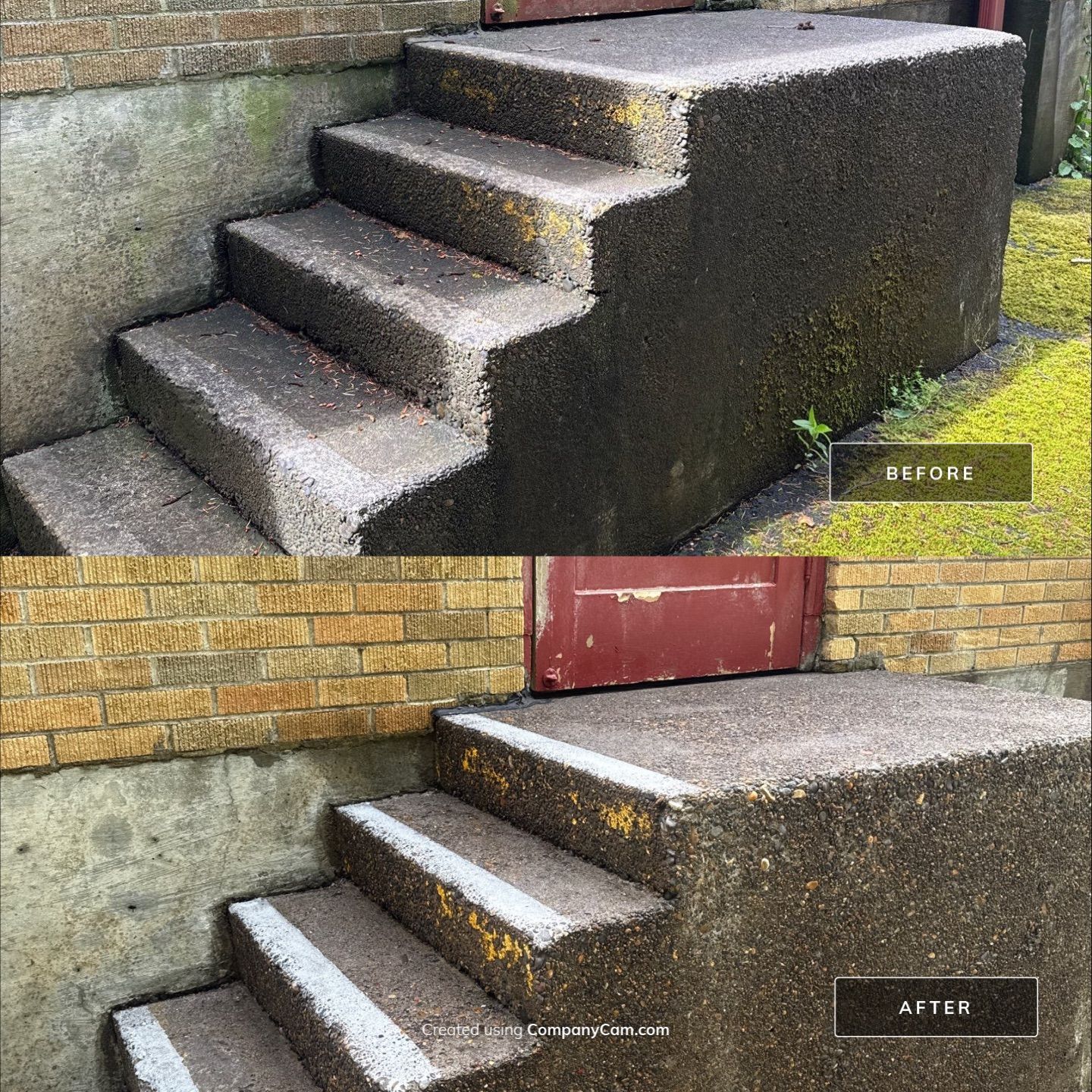 A Massive Brick Building Makeover - Astoria by Rolling Suds of Oregon Coast – Salem