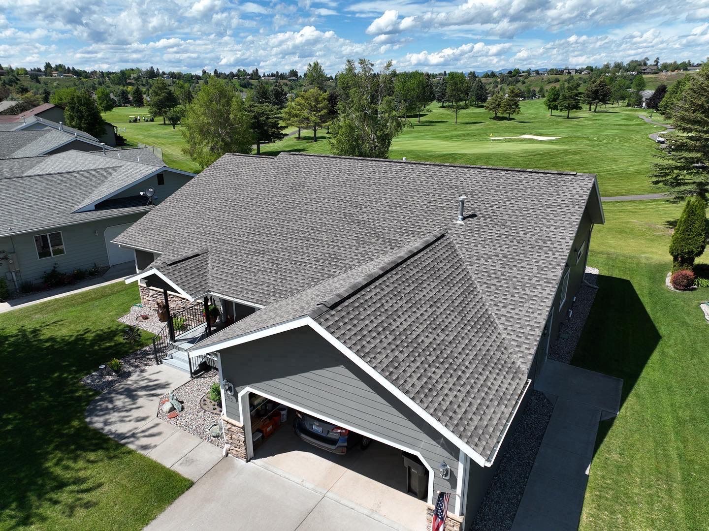 GAF Timberline HDZ - Mission Brown by Montana Roofing Solutions