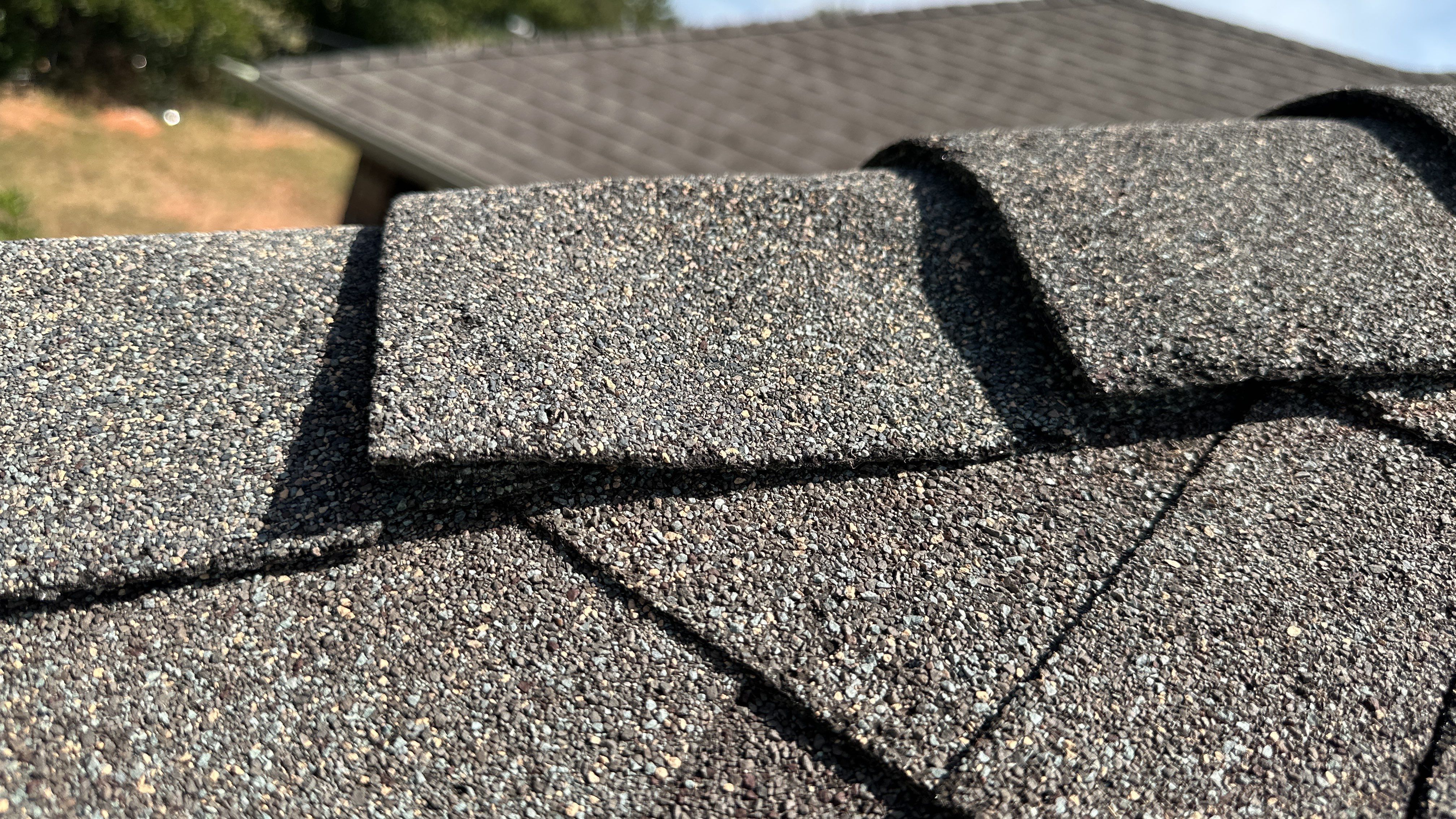 Reroof using GAF HDZ Weathered Wood by Castillo Roofing
