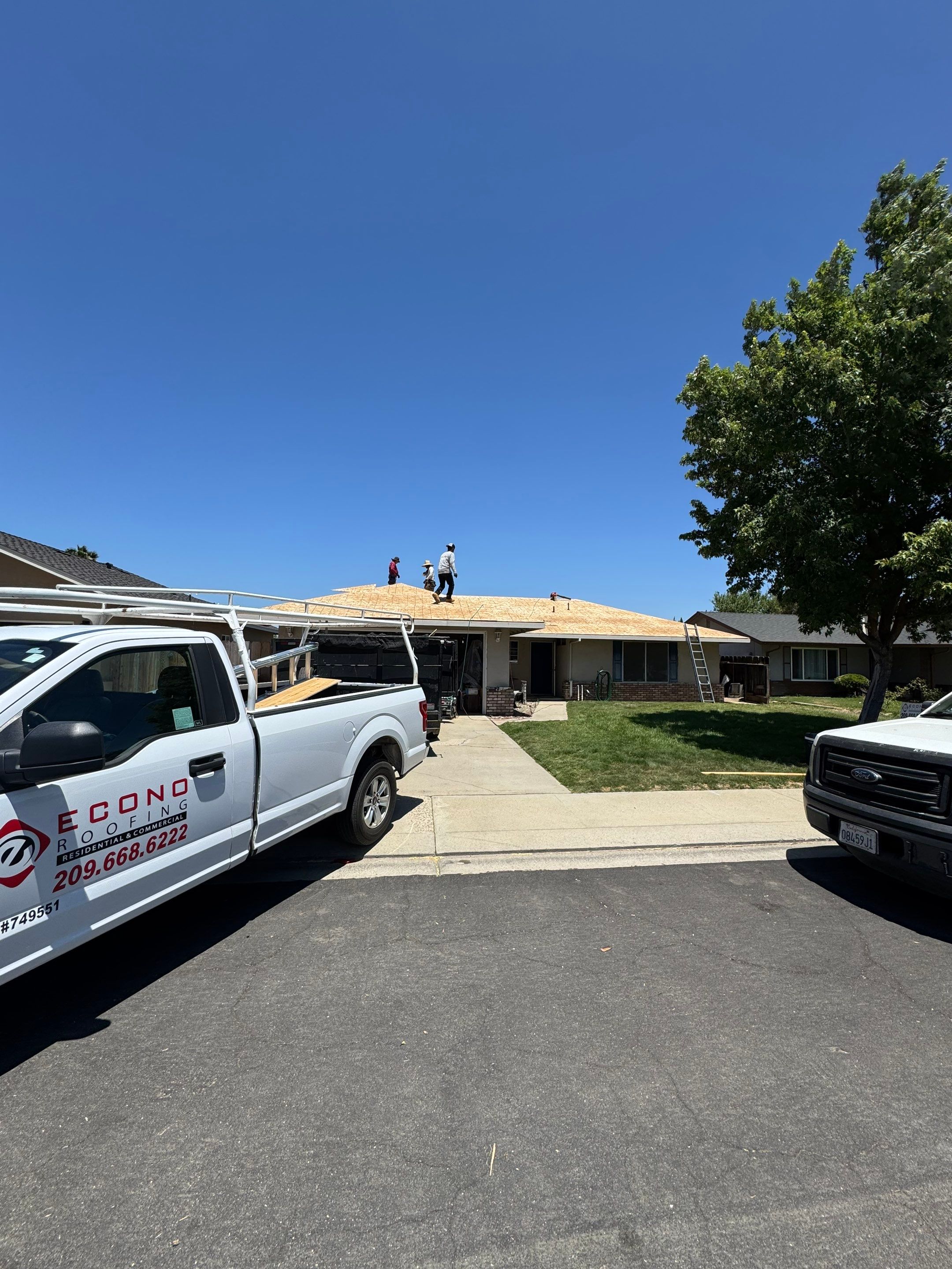 Reroof - Jackellen Ln, Modesto by Econo Roofing