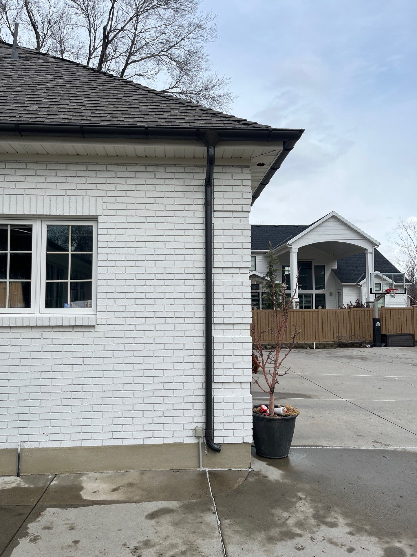 Project in Draper by Master Rain Gutters.