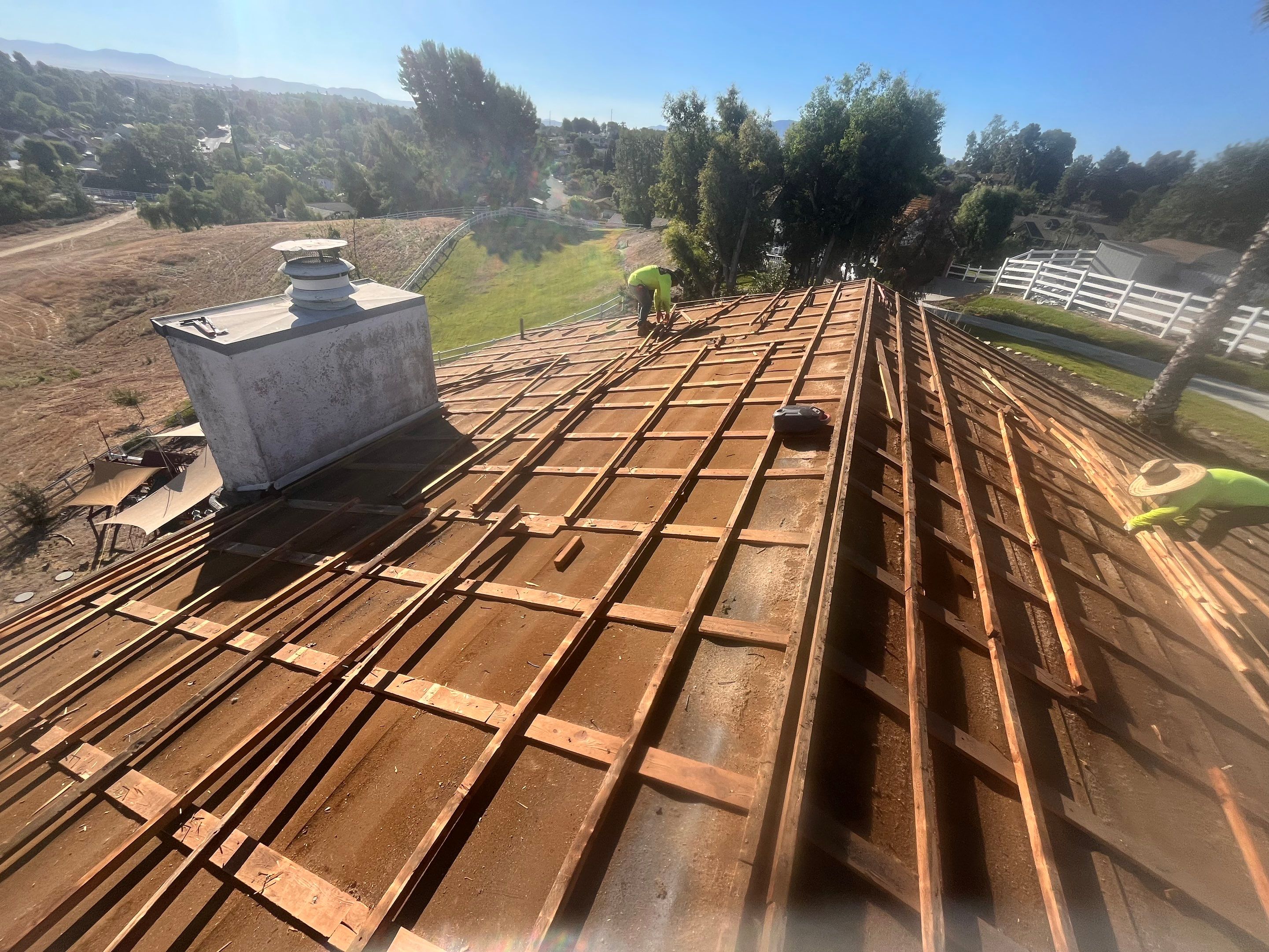 Complete Concrete Tile Roof Replacement and Decking Upgrade by Reliable Roofing San Diego Inc.