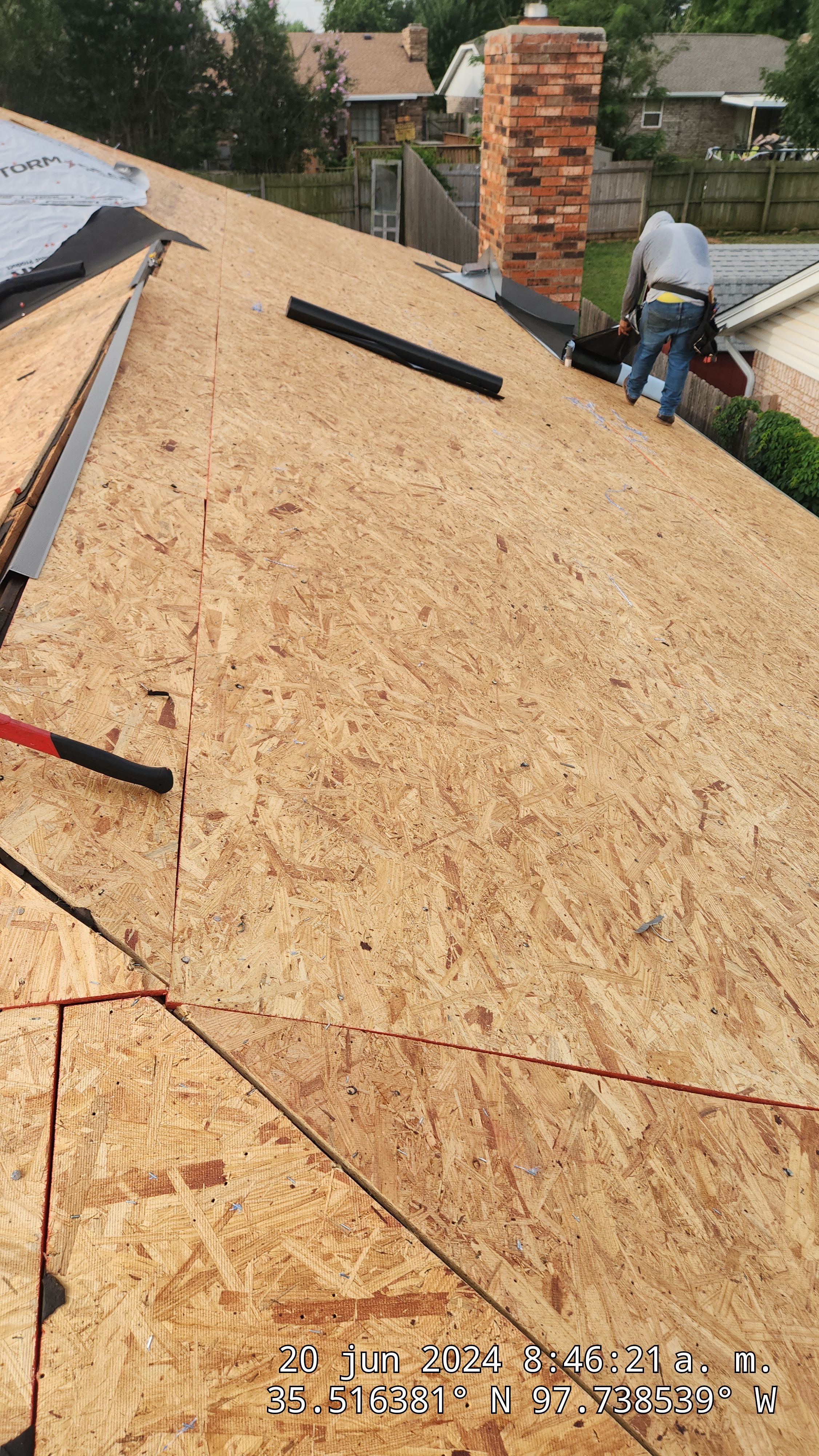 Residential Roofing Installation using Owens Corning by Castillo Roofing