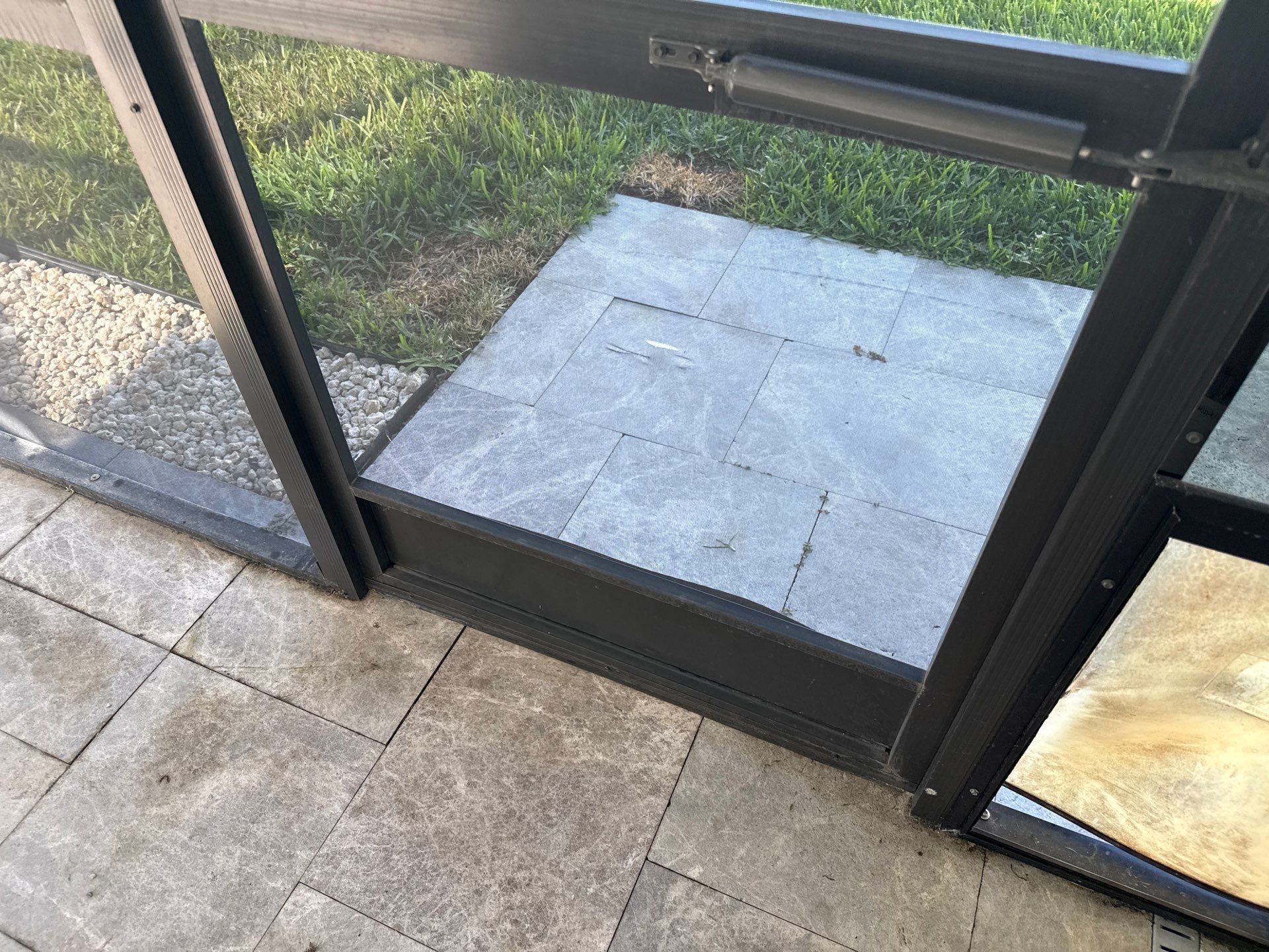 Travertine Pool Deck, Lanai & Screen Enclosure Cleaning Near Manatee River | Bradenton, FL by Sunshine AquaWash