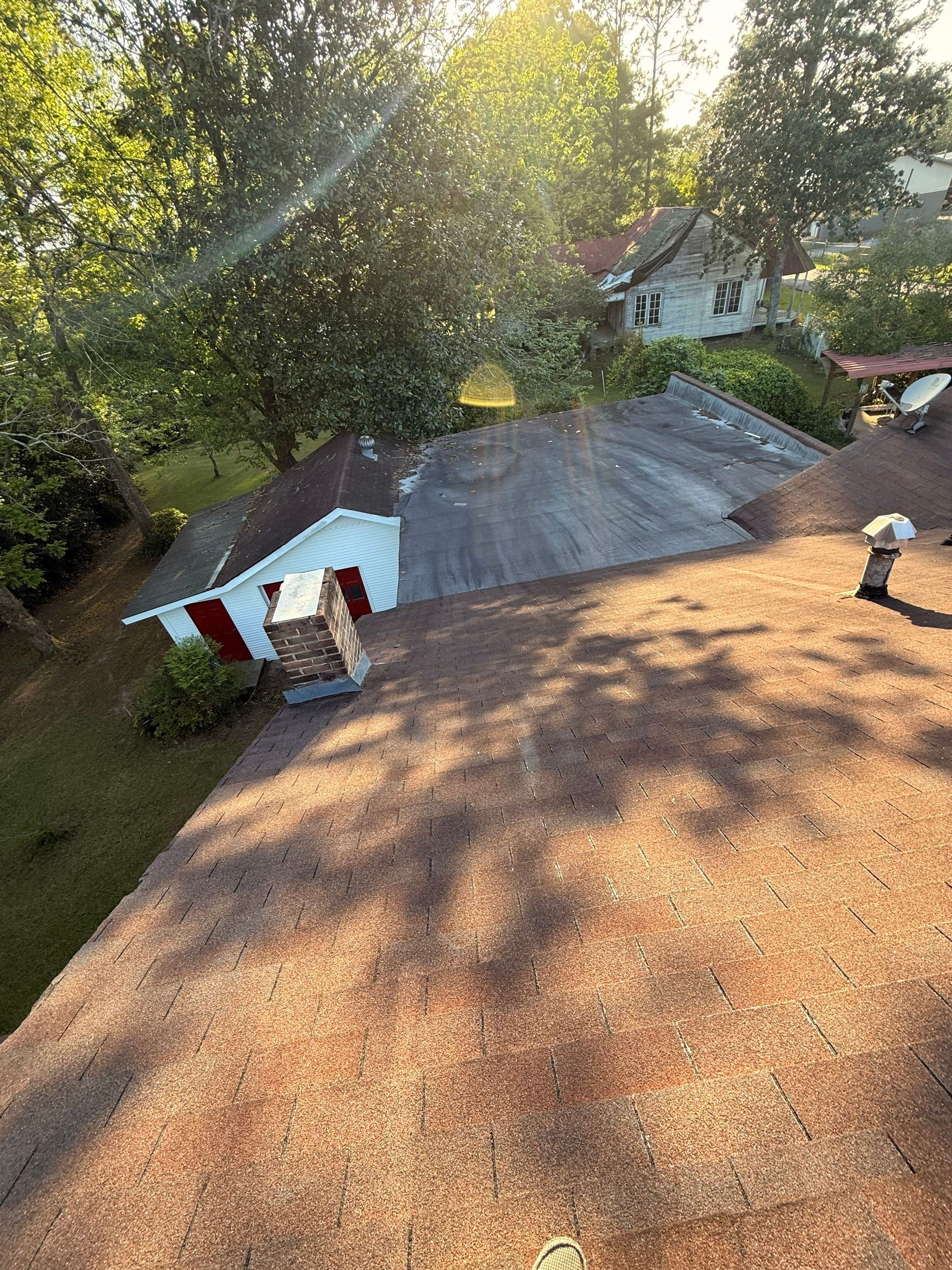 GAF HDZ Oyster Gray Roof Install in Poplarville, MS by Frontline Roofing