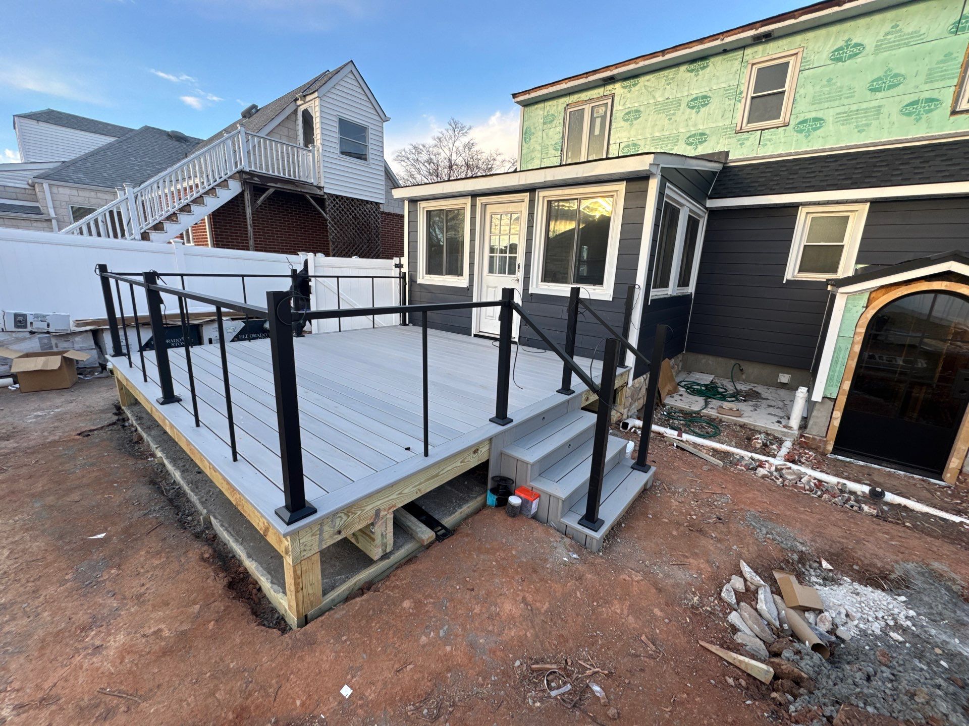 New Deck in Carteret, New Jersey by deck guardian